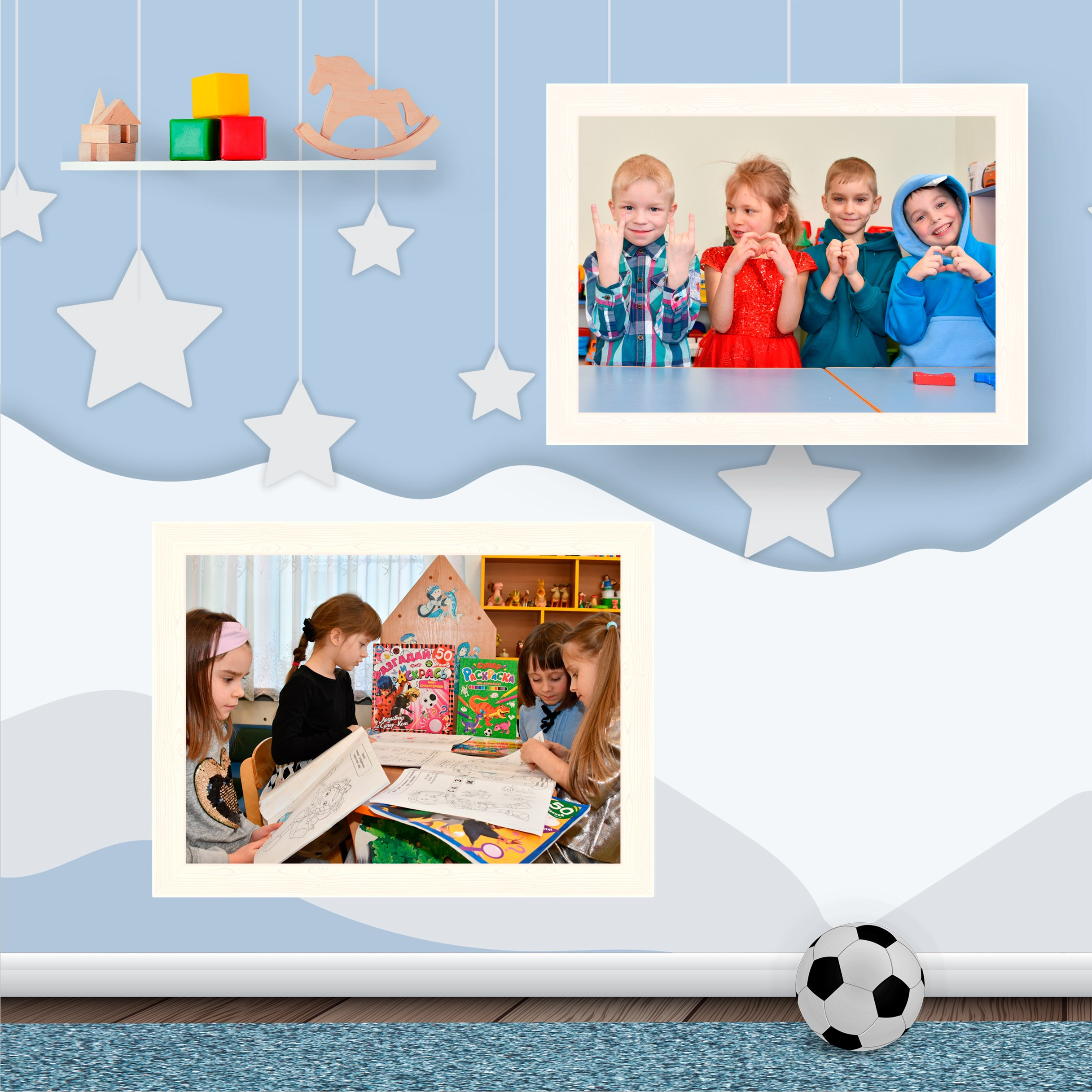 Макет альбома для детского сада. Фотограф в Санкт-Петербурге Ксения Яковчук