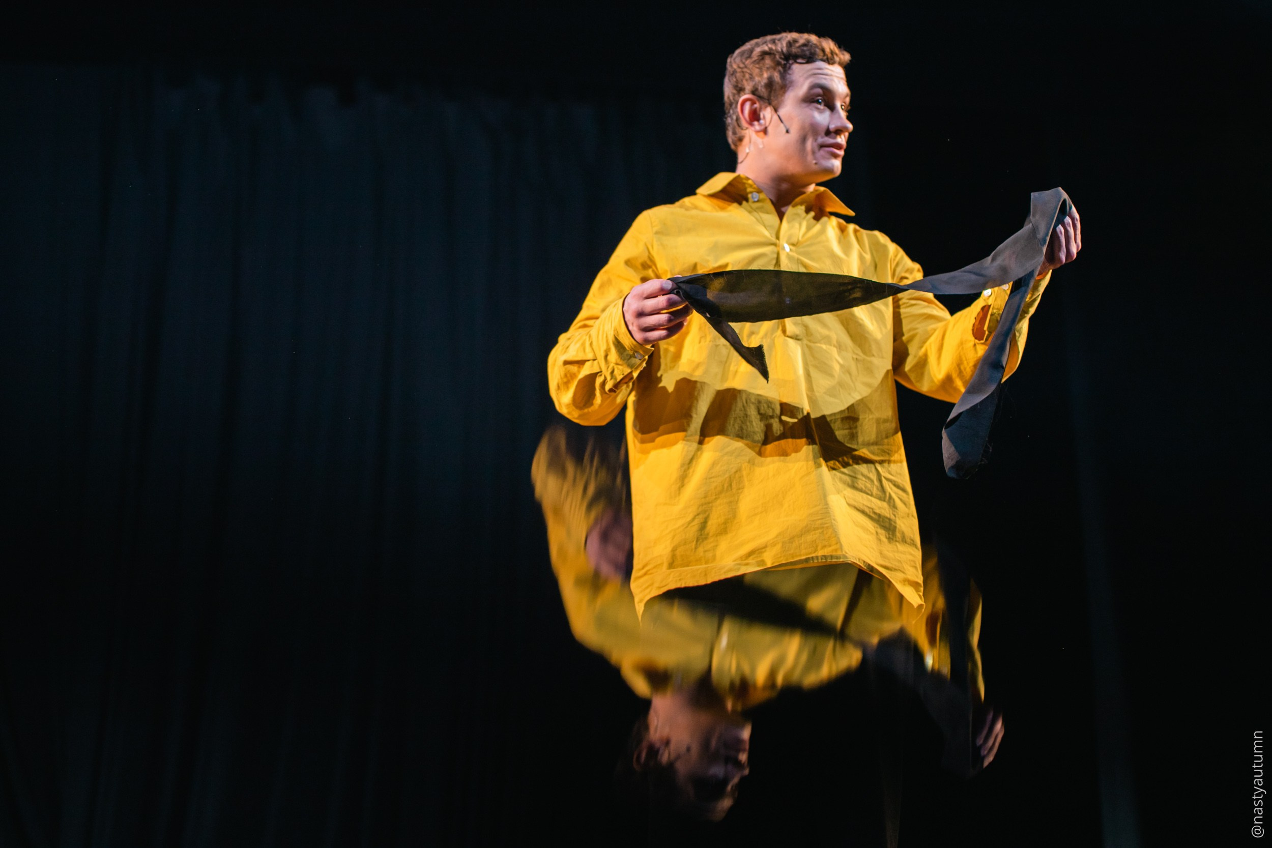 Генеральный прогон «Маяковский. Я сам.». Репортажный и концертный фотограф в Москве Анастасия Осень