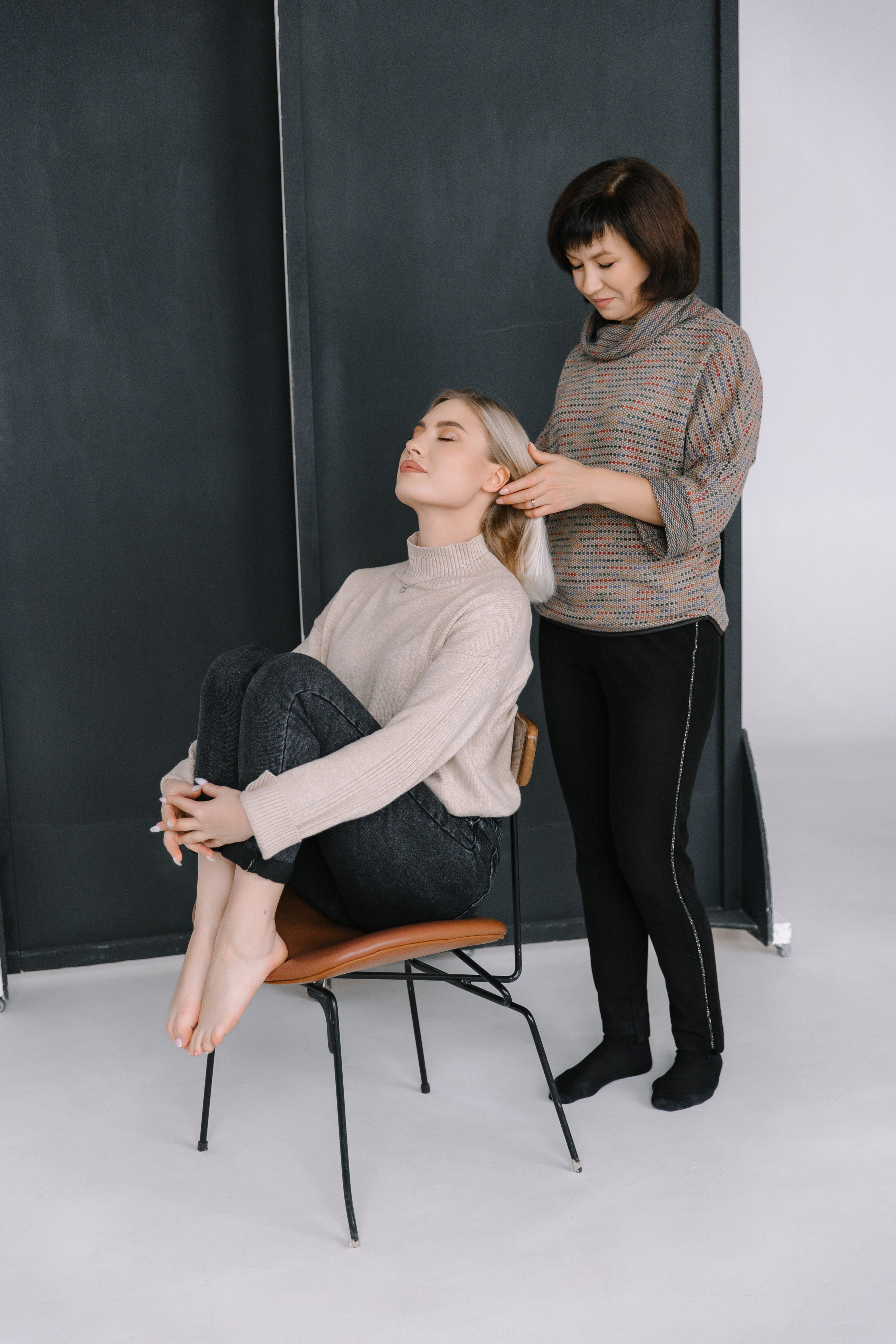 С мамой хорошо, в любом возрасте. Фотограф Елена Краснопевцева