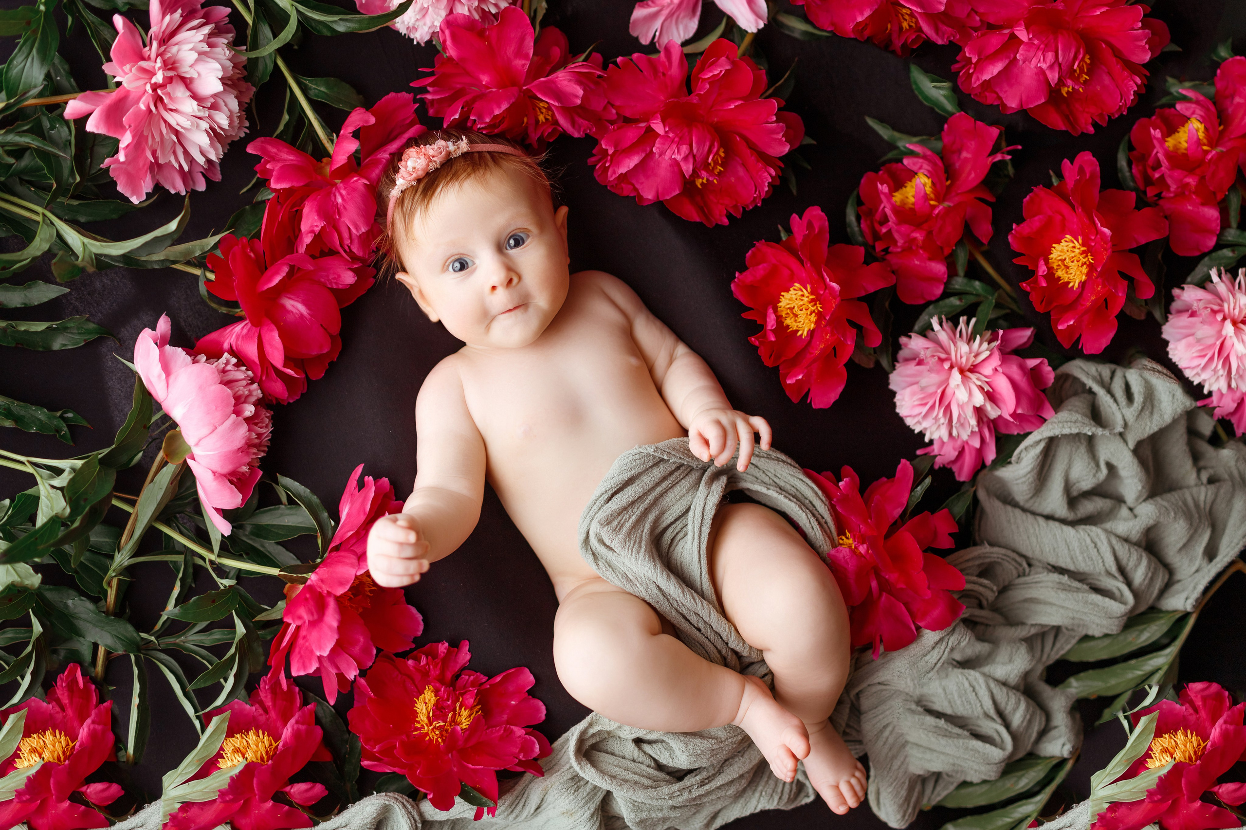 Малыши 3-9 мес. Фотограф новорождённых Ярославль. Детский и семейный фотограф Анна Салова