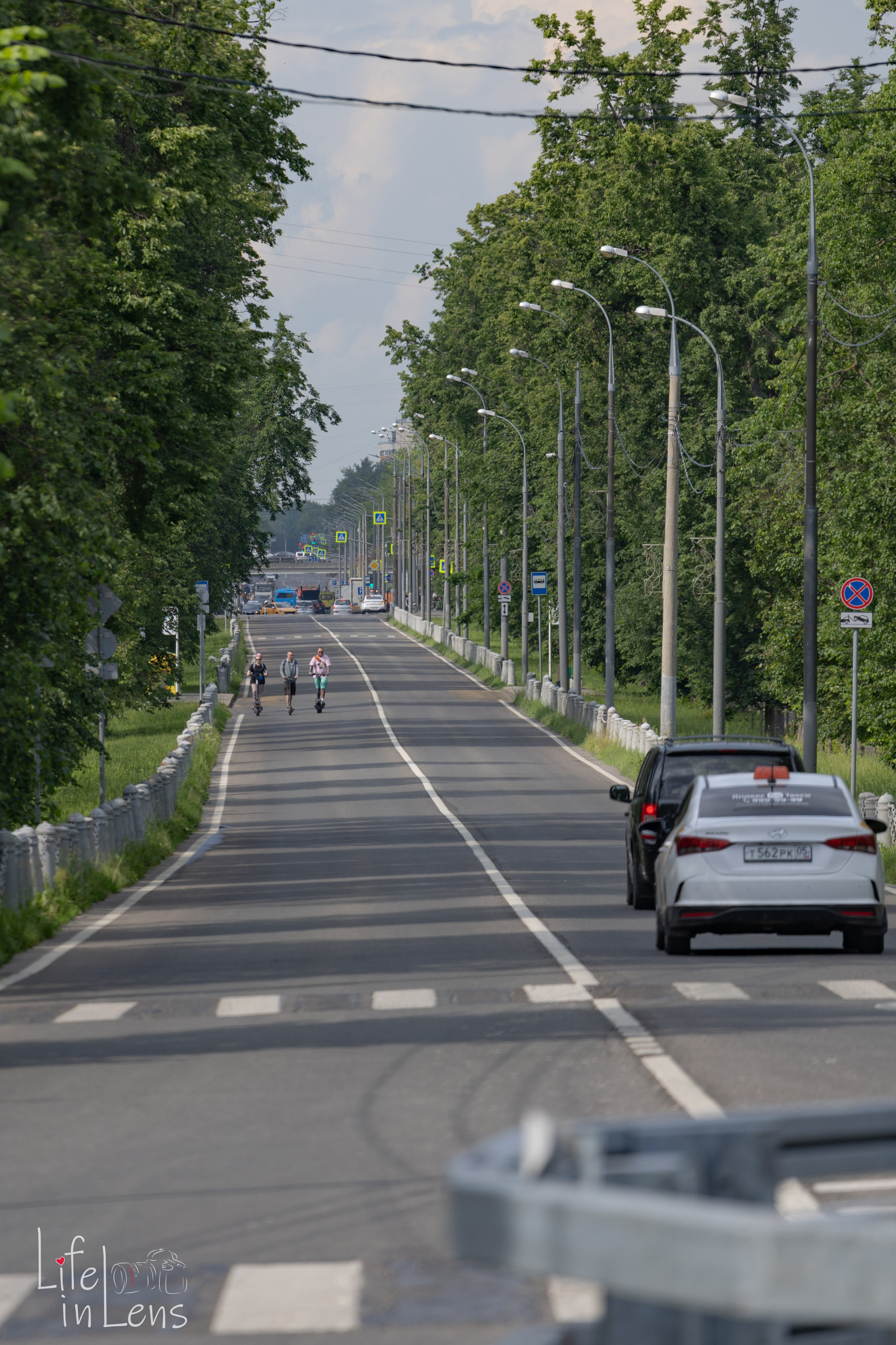 Парк Кузьминки. Фотограф, получающий удовольствие от своей работы