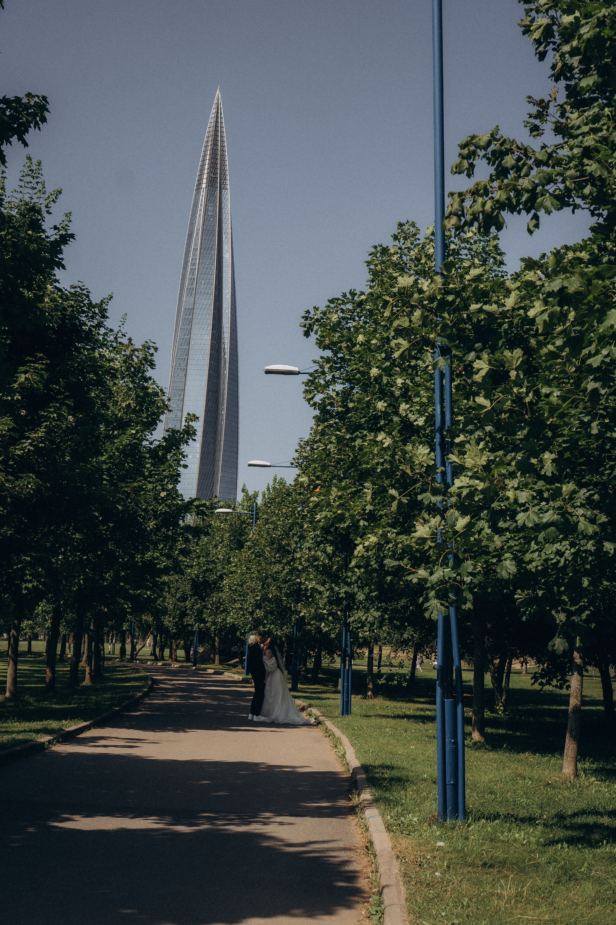 СВАДЕБНАЯ СЬЕМК В ПАРКЕ 300-ЛЕТИЯ. Профессиональный фотограф, Санкт-Петербург — Виктория Богомолова