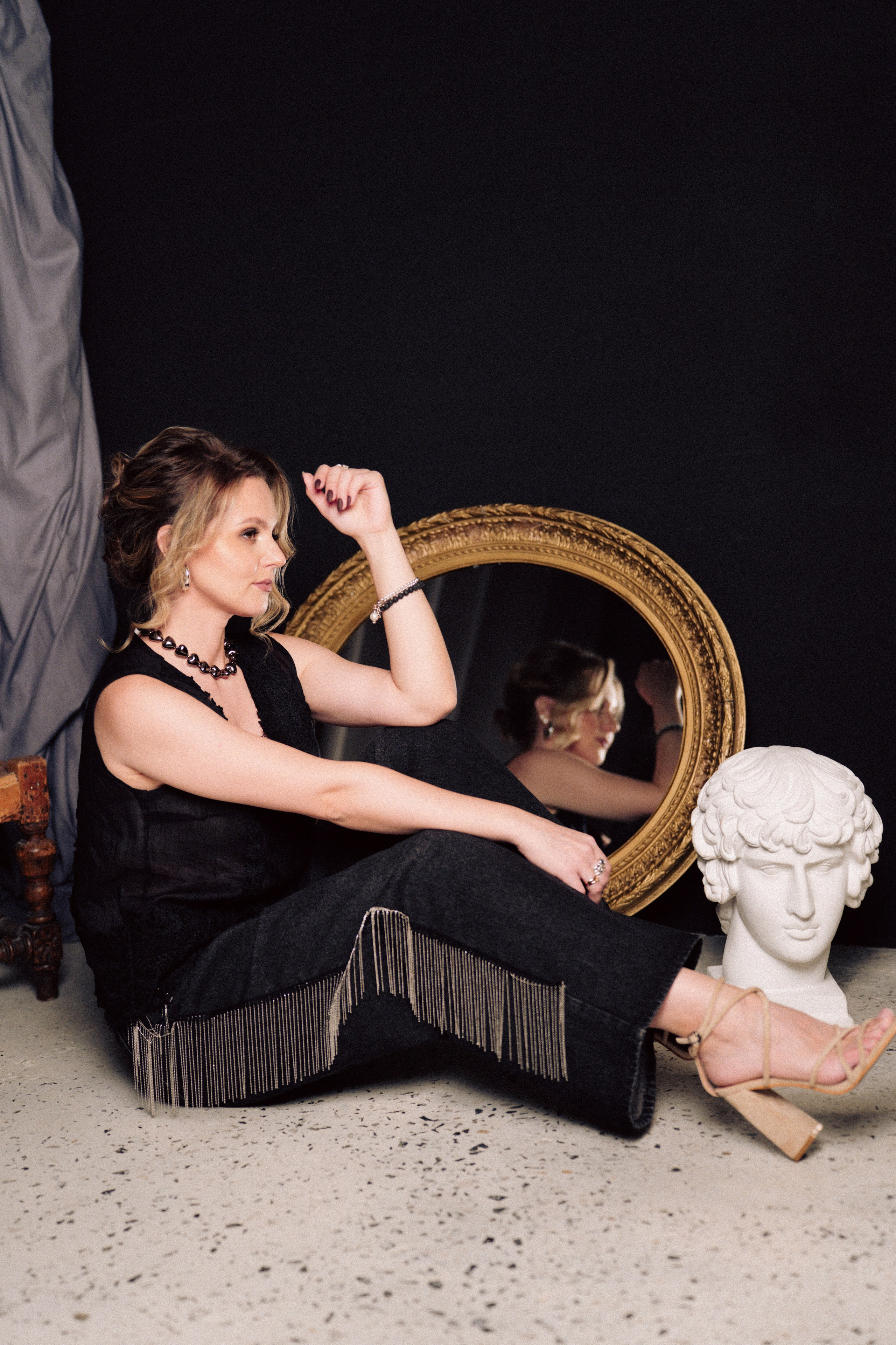 НОВОГОДНЯЯ ФОТОСЕСИИЯ В СТУДИИ ДЛЯ ДЕВУШКИ И ПРОГУЛКА ПО ЧЕРНЫШЕВСКОЙ. Профессиональный фотограф, Санкт-Петербург — Виктория Богомолова