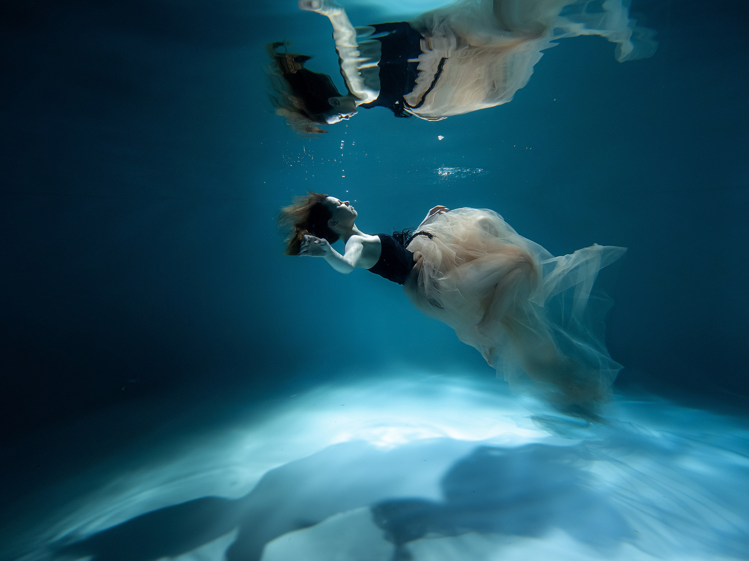 Подводные сьемки в OceanStars. Творческие сьемки