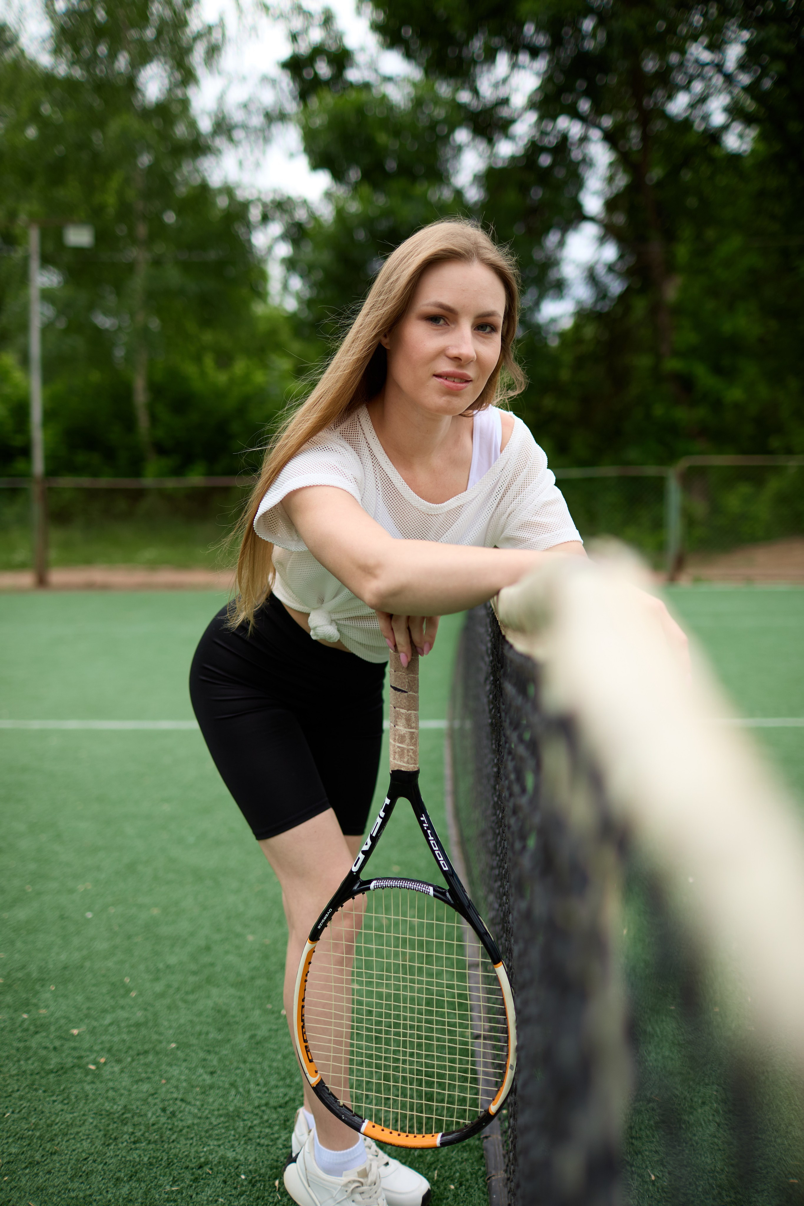 Фотосессия на теннисном корте Парка Победы. Фотограф Илья Прохоров в Кирове