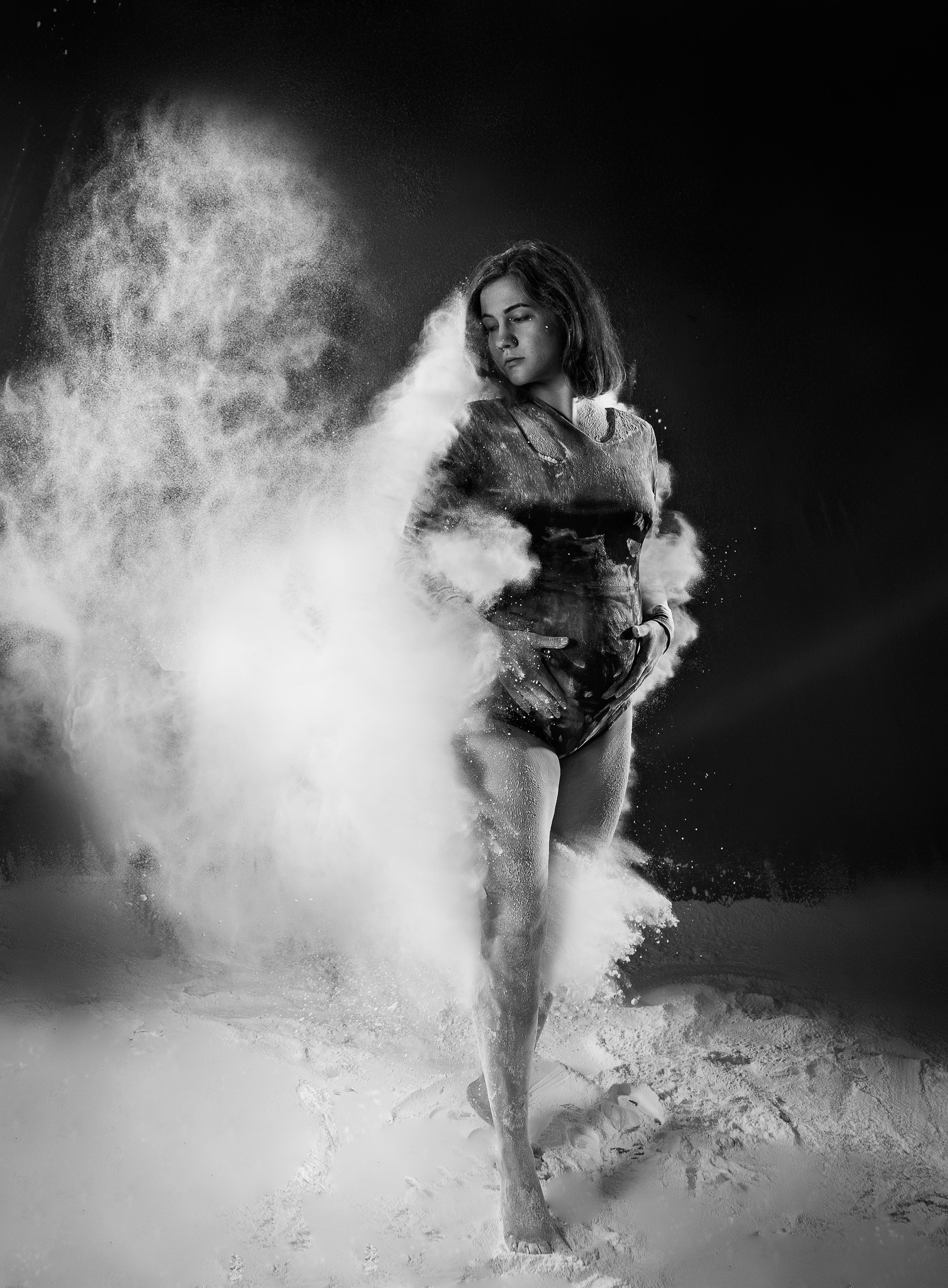 Фотопроект с мукой. Профессиональный фотограф в Москве Марина Григорьева