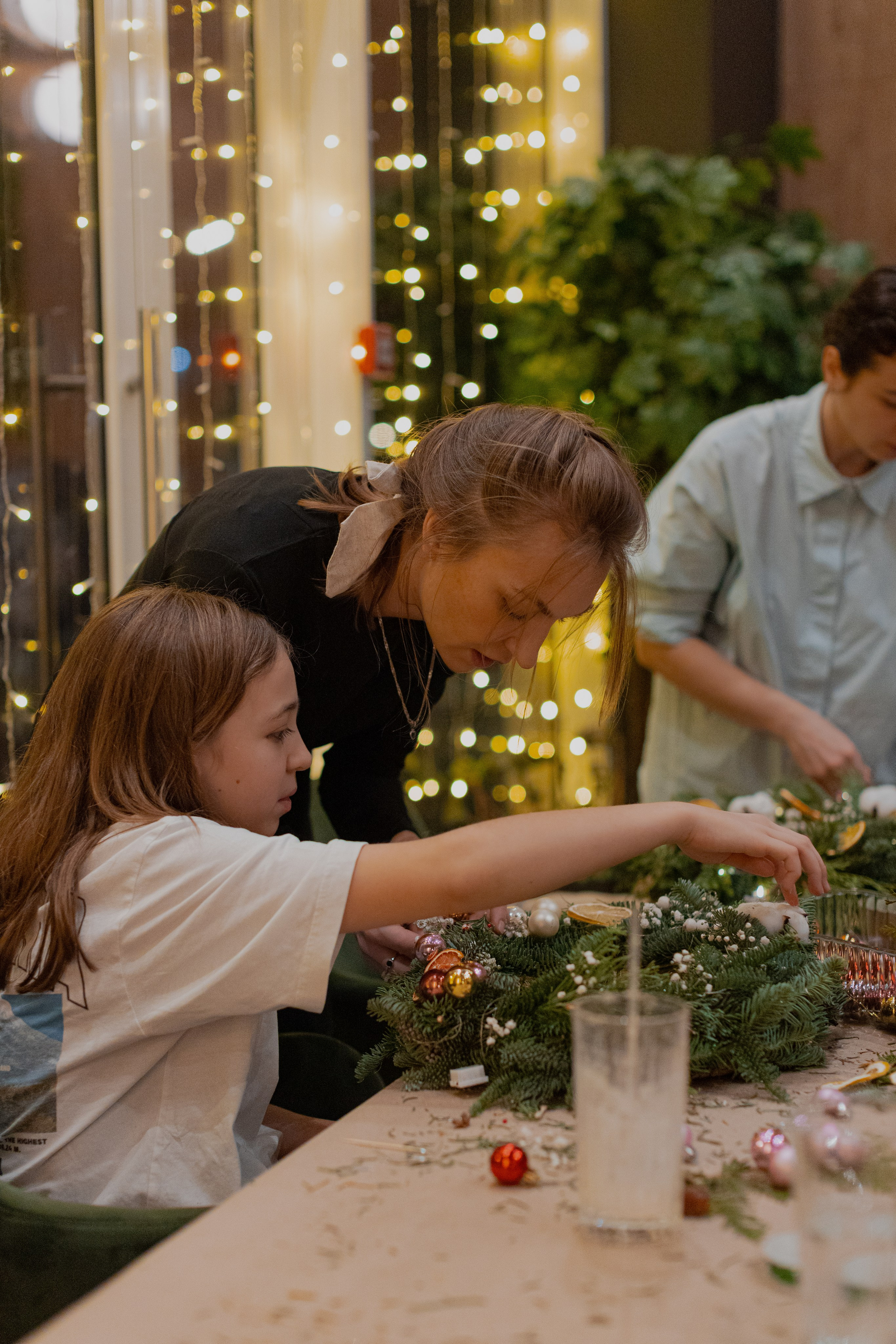 Мк Новогодний Венок. Анастасия Ракчеева Художник