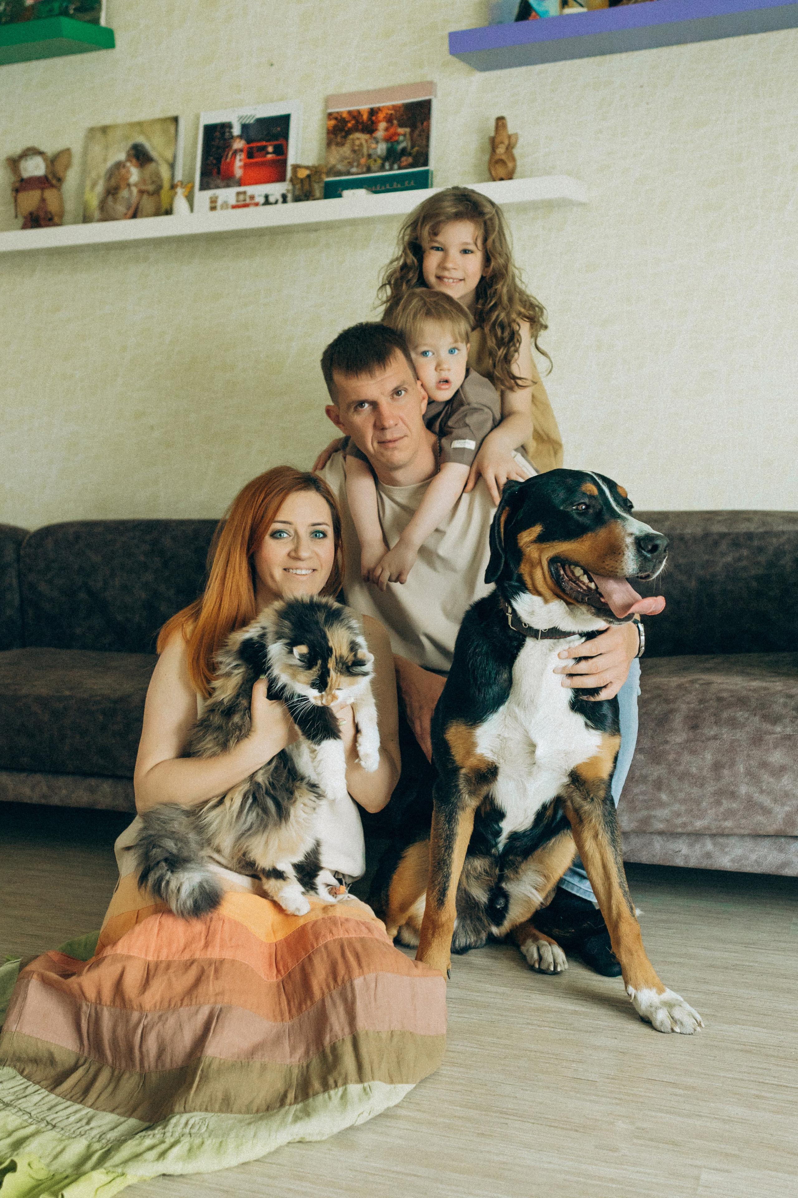 Олеся, Паша, Варя и Егор. Семейный фотограф и детский фотограф в Волгограде Алеся Бутакова — дет