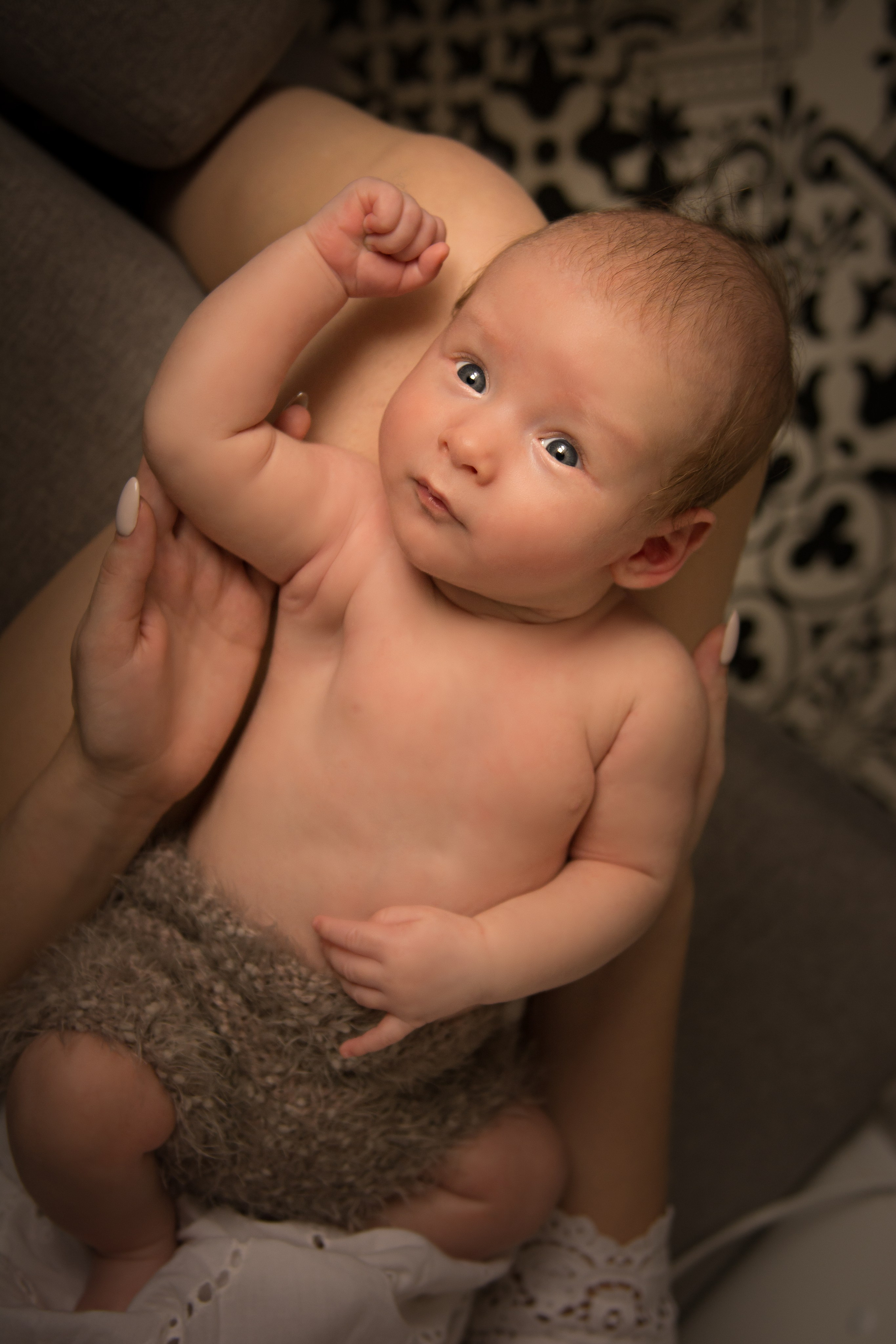 Семейная фотосессия дома. Новорожденный малыш. Фотосессия беременности — Крылова Натали — Москва