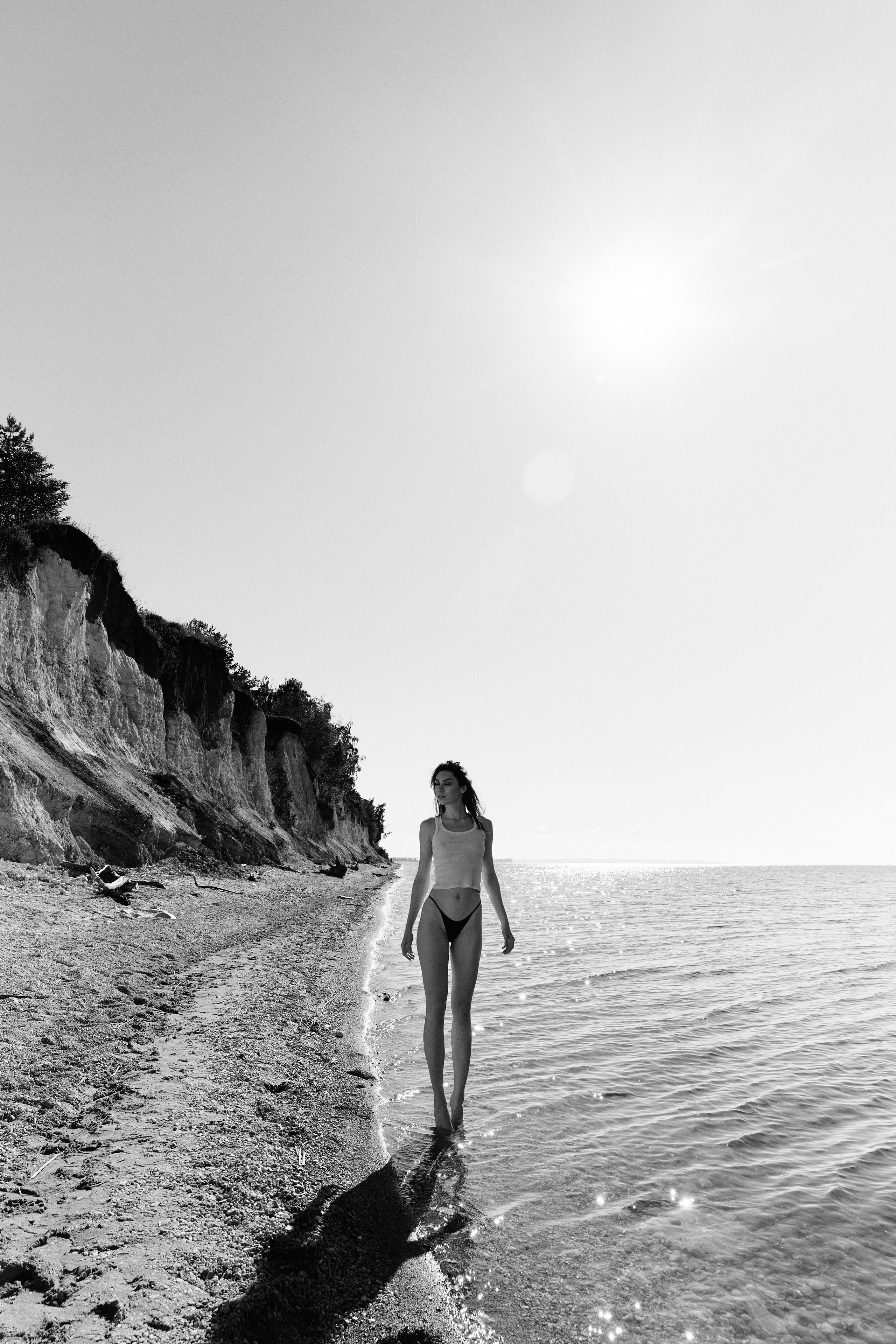 White rocks. Z H U R A V L E V