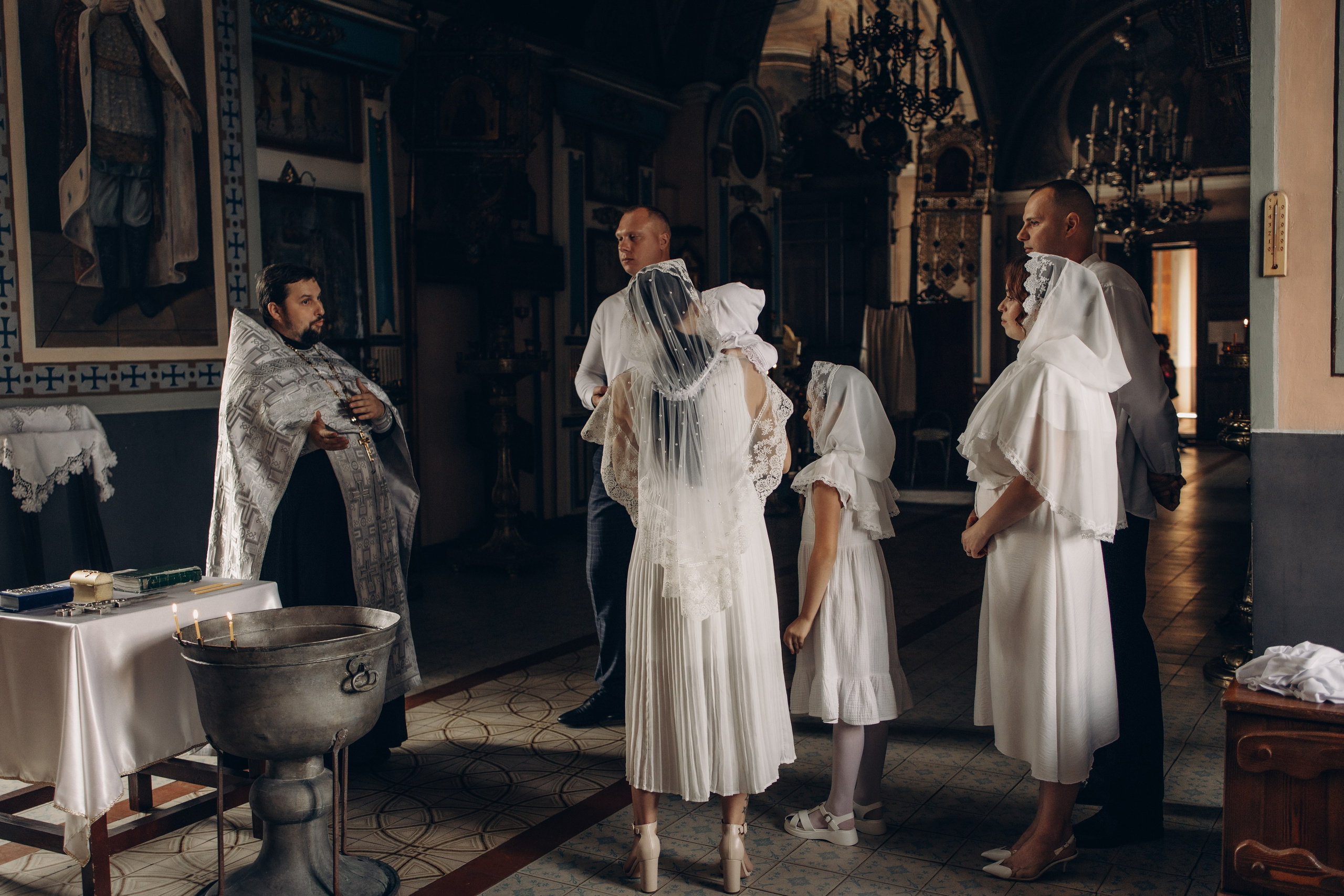 Крещение Есении. Главная