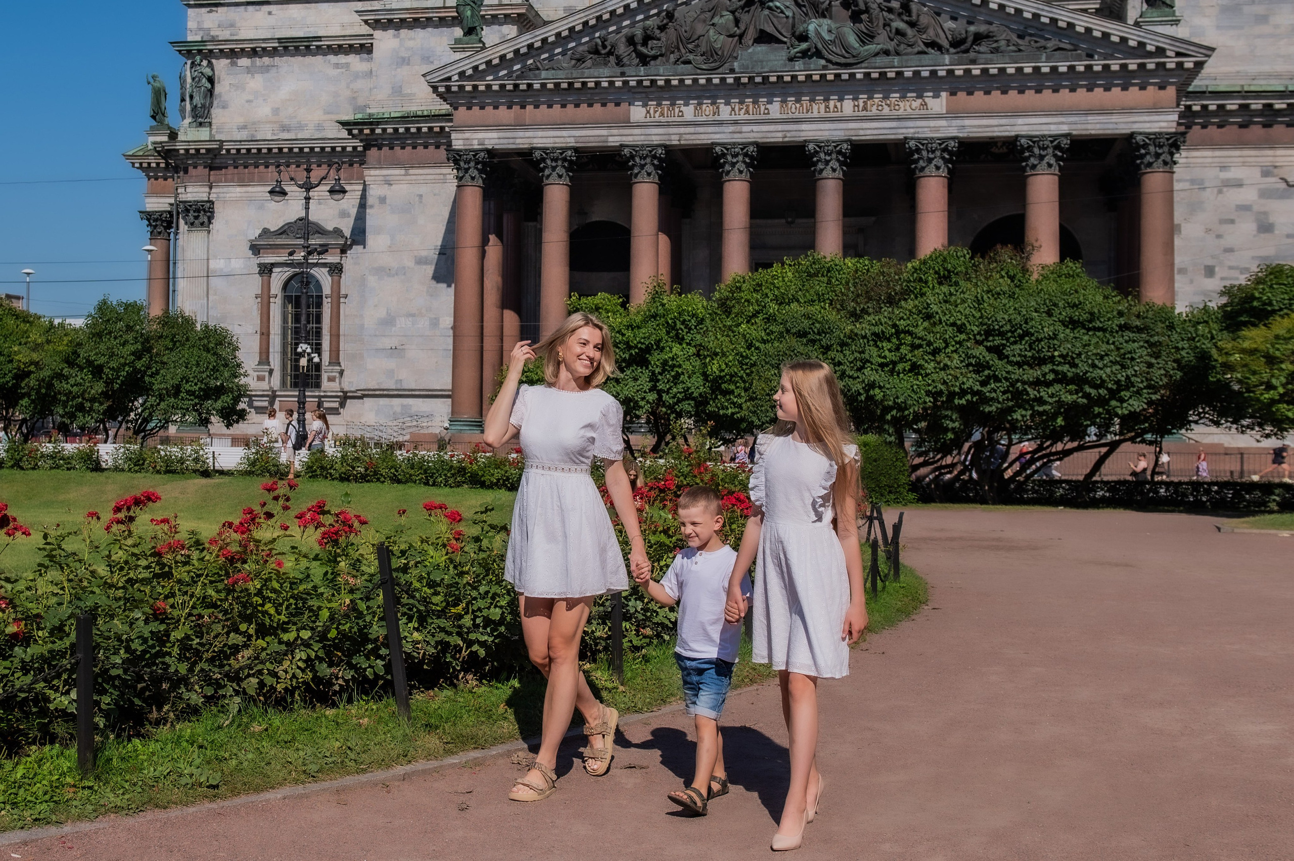 Семейная на Исаакиевском Соборе. Свадебный и семейный фотограф в Санкт-Петербурге — Мария Черепанова