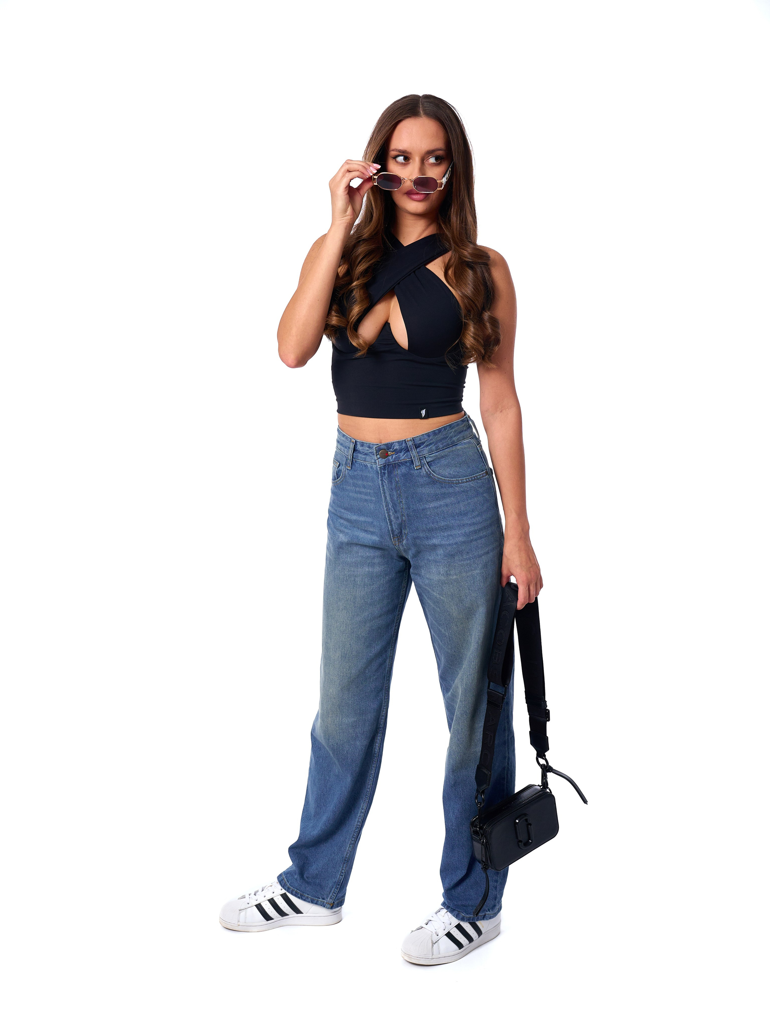 Джинсы женские. Каталожный предметный фотограф