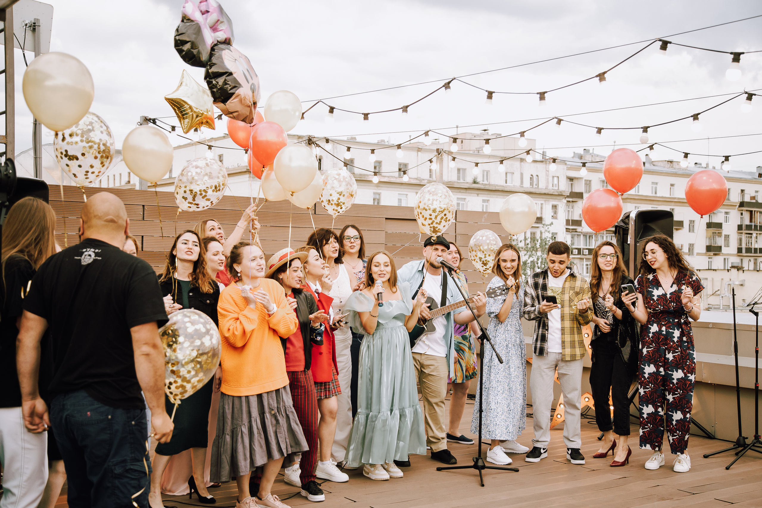 Концерт на крыше. Свадебный Семейный Репортажный фотограф в Москве