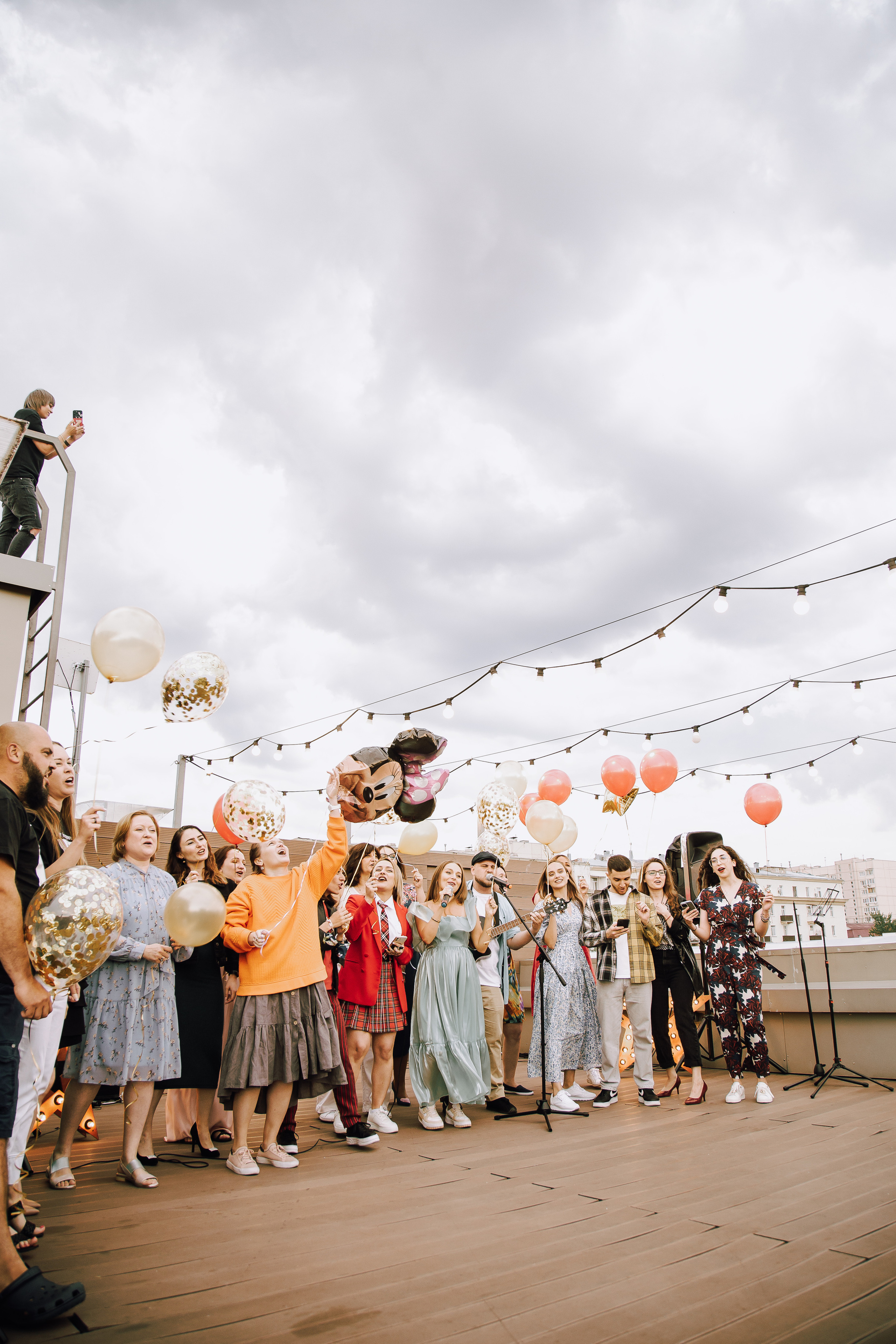 Концерт на крыше. Свадебный Семейный Репортажный фотограф в Москве