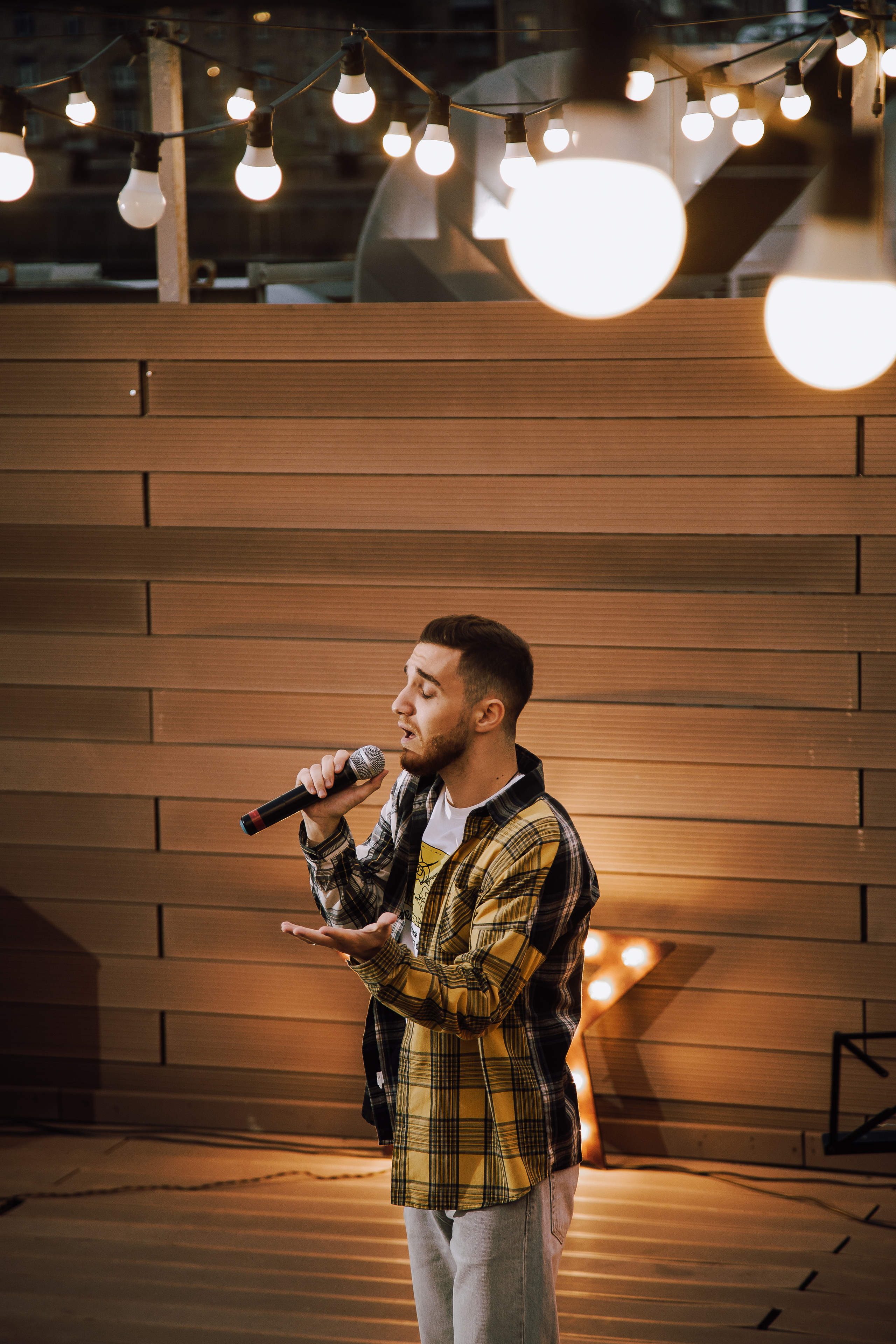 Концерт на крыше. Свадебный Семейный Репортажный фотограф в Москве