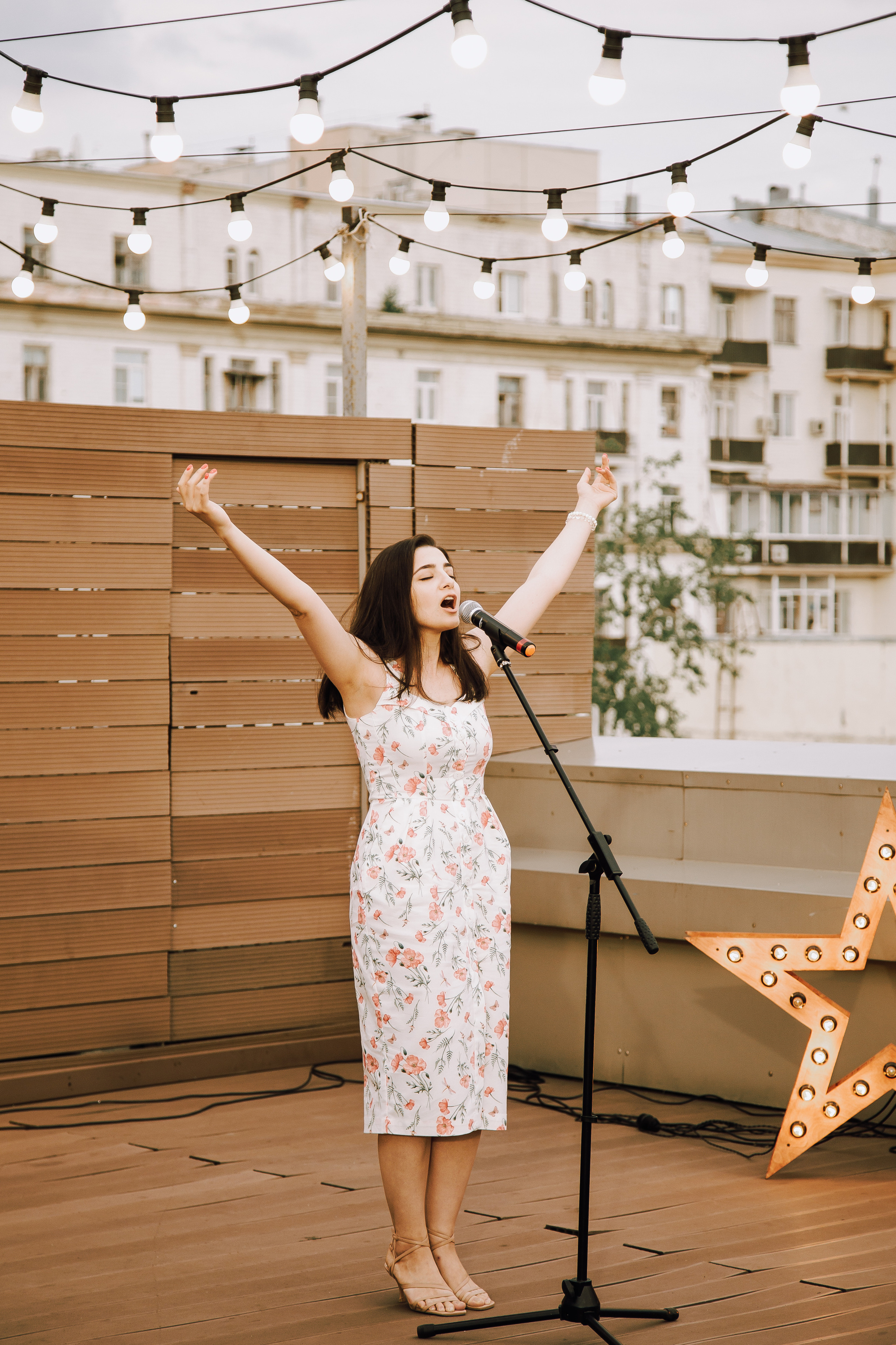 Концерт на крыше. Свадебный Семейный Репортажный фотограф в Москве