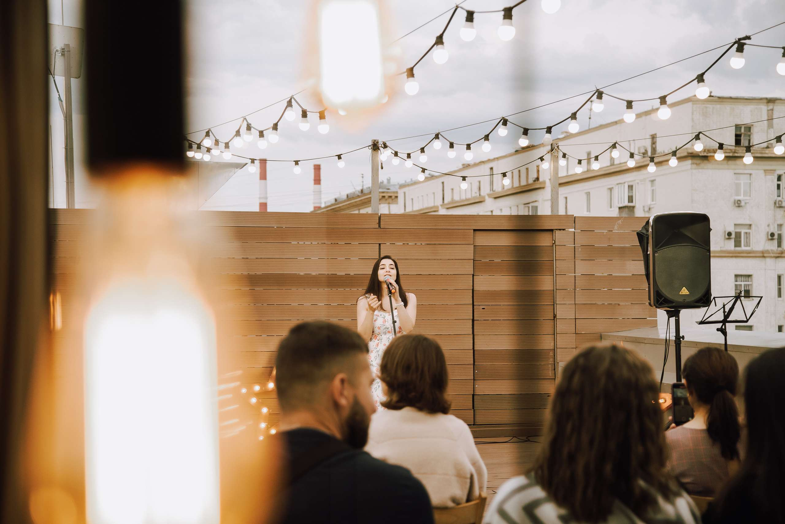 Концерт на крыше. Свадебный Семейный Репортажный фотограф в Москве