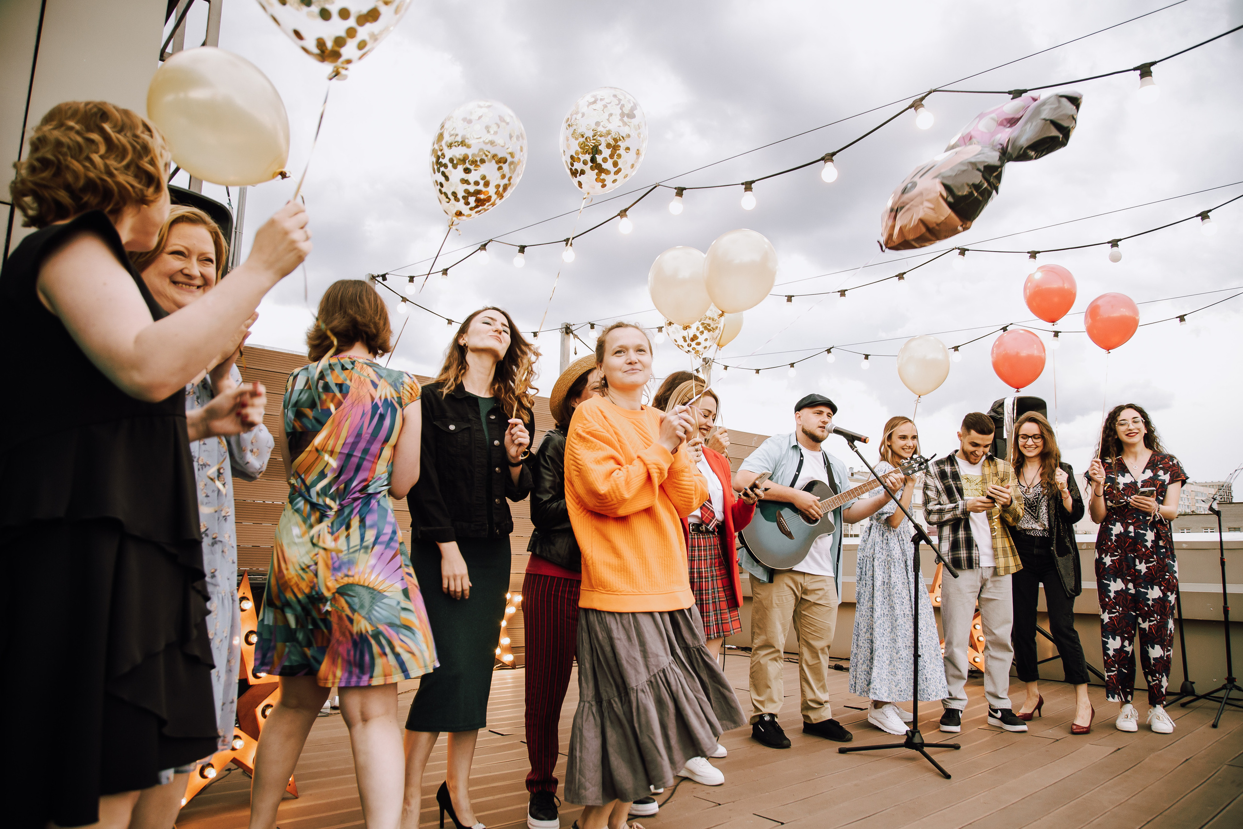 Концерт на крыше. Свадебный Семейный Репортажный фотограф в Москве