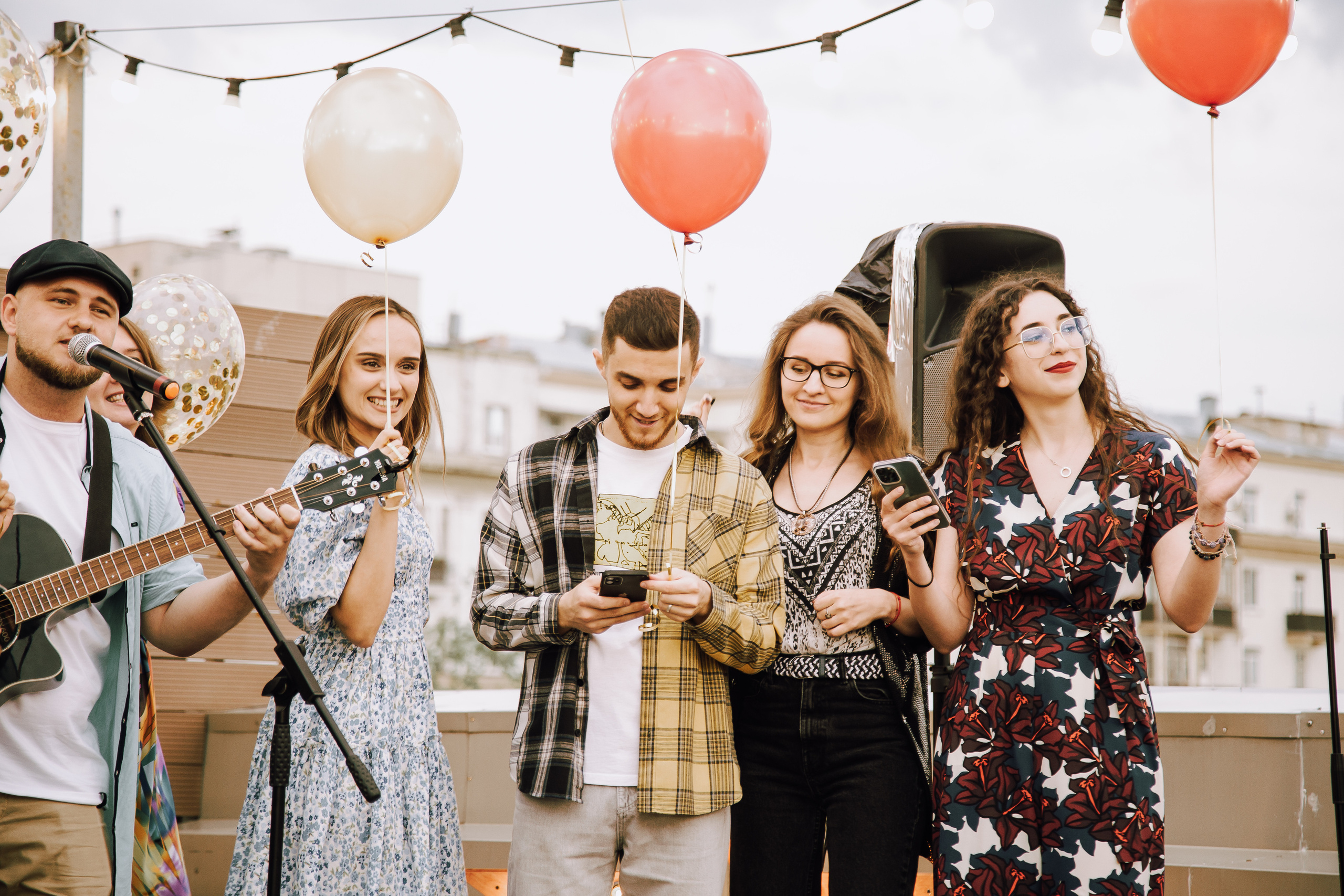 Концерт на крыше. Свадебный Семейный Репортажный фотограф в Москве