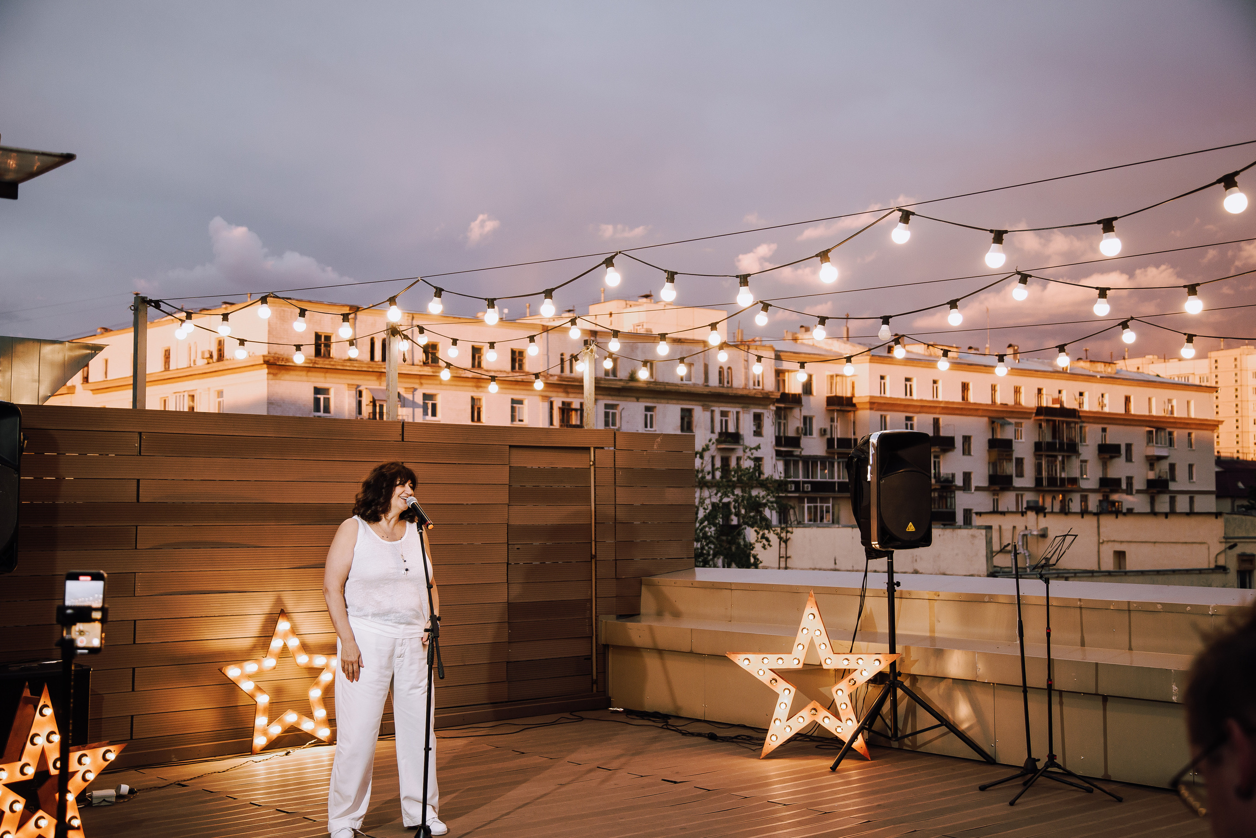 Концерт на крыше. Свадебный Семейный Репортажный фотограф в Москве