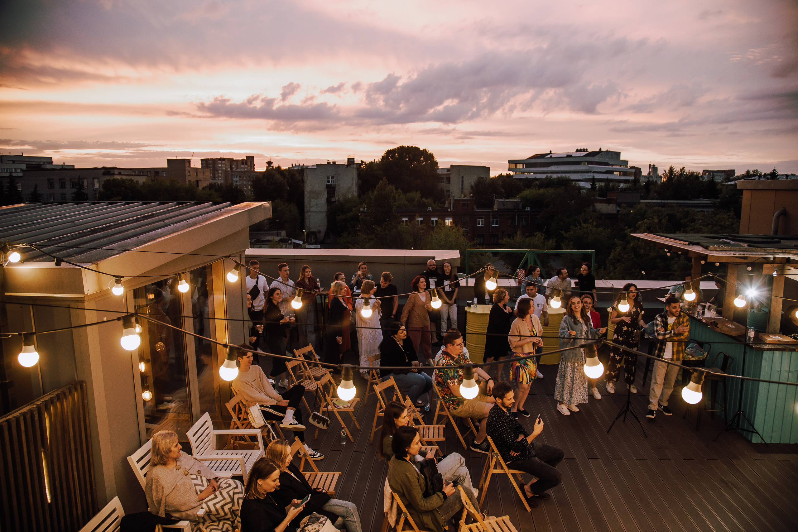 Концерт на крыше. Свадебный Семейный Репортажный фотограф в Москве