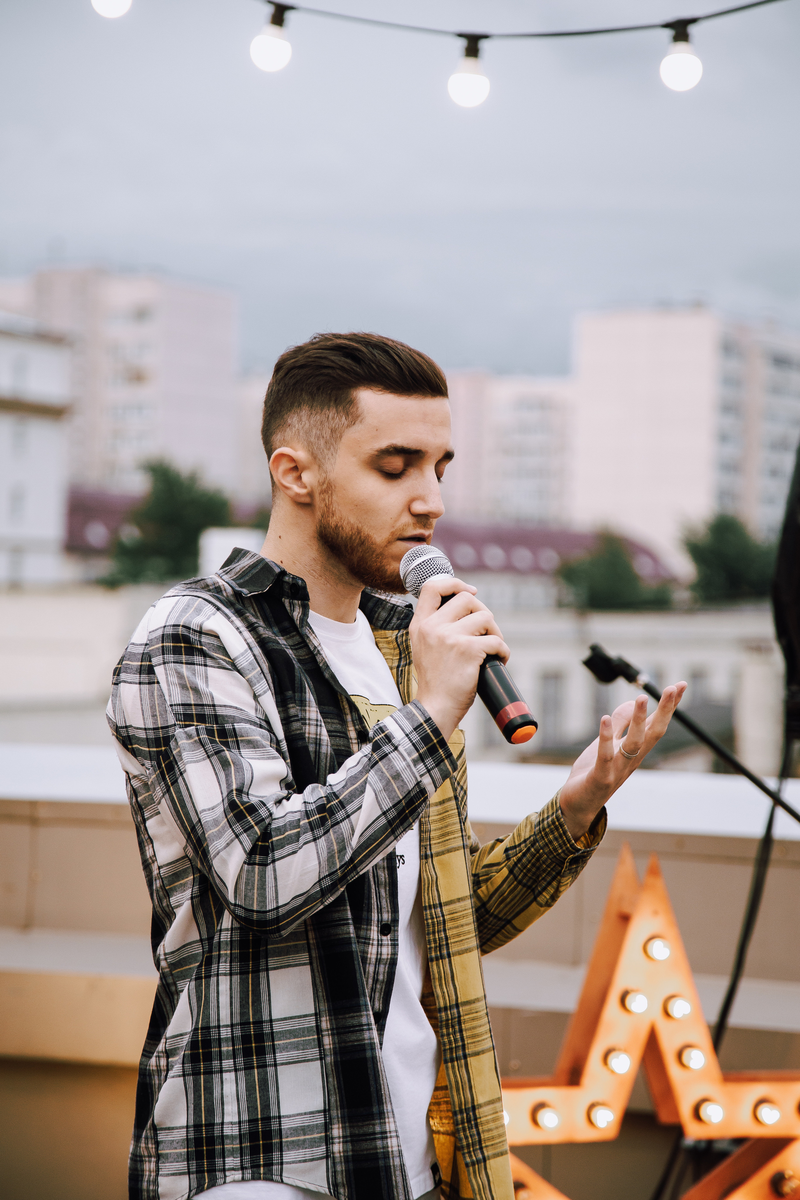 Концерт на крыше. Свадебный Семейный Репортажный фотограф в Москве