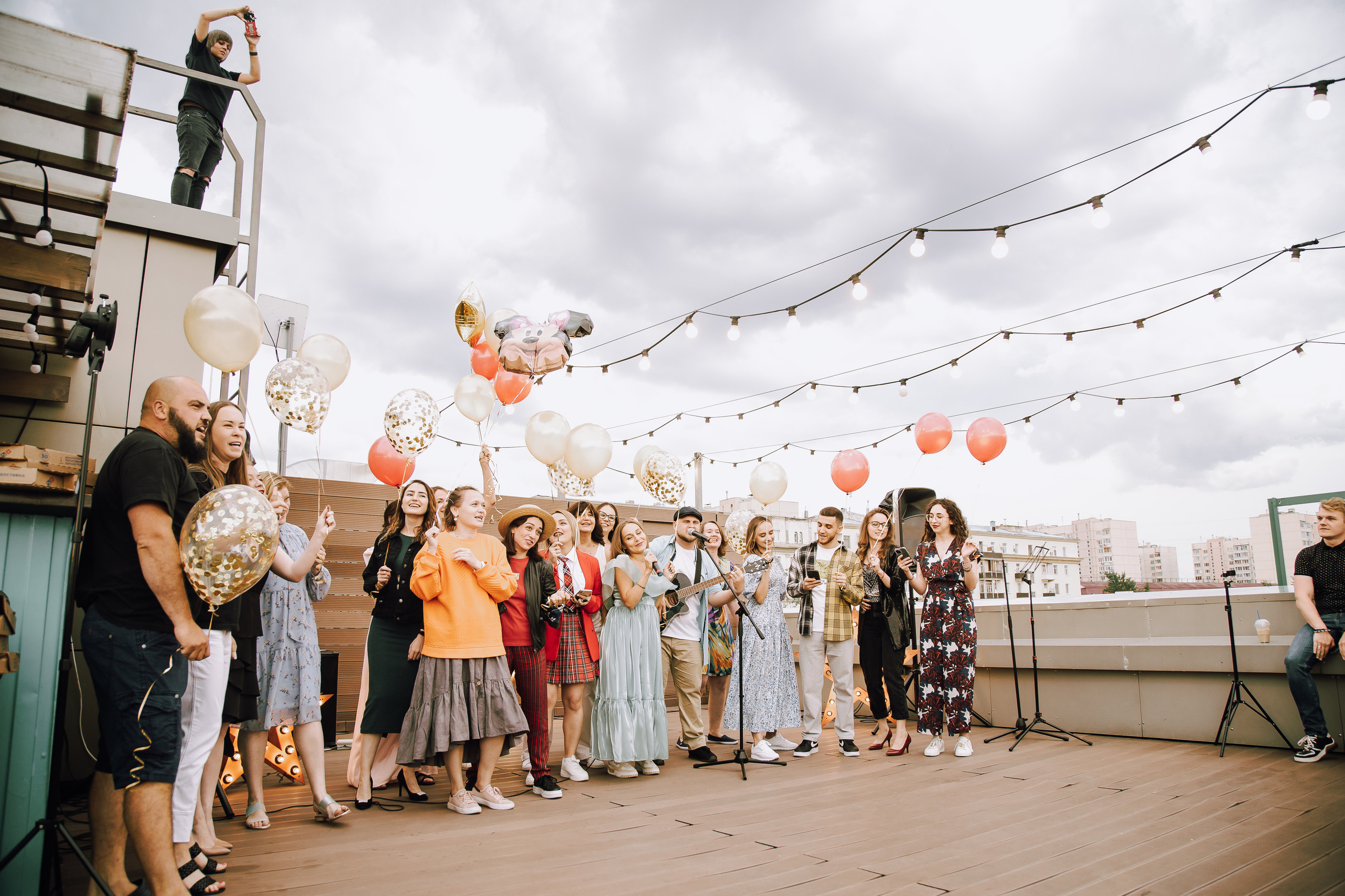 Концерт на крыше. Свадебный Семейный Репортажный фотограф в Москве
