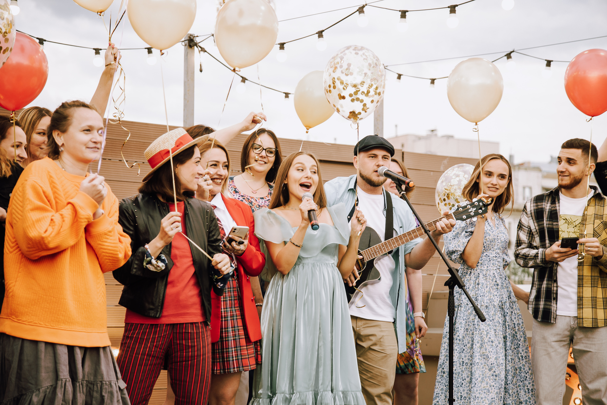 Концерт на крыше. Свадебный Семейный Репортажный фотограф в Москве
