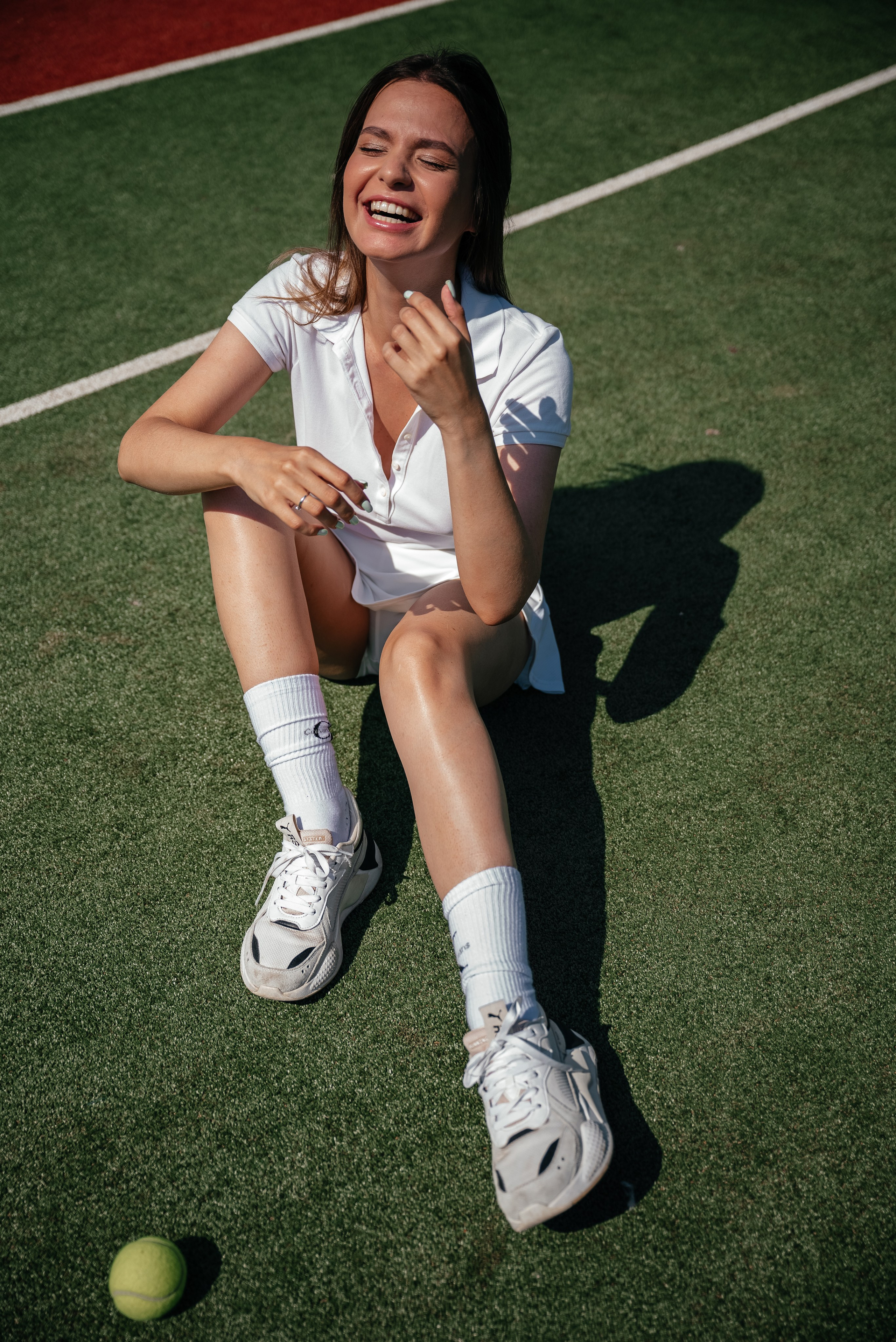 Теннисный корт. Анна Лобанова | фотограф