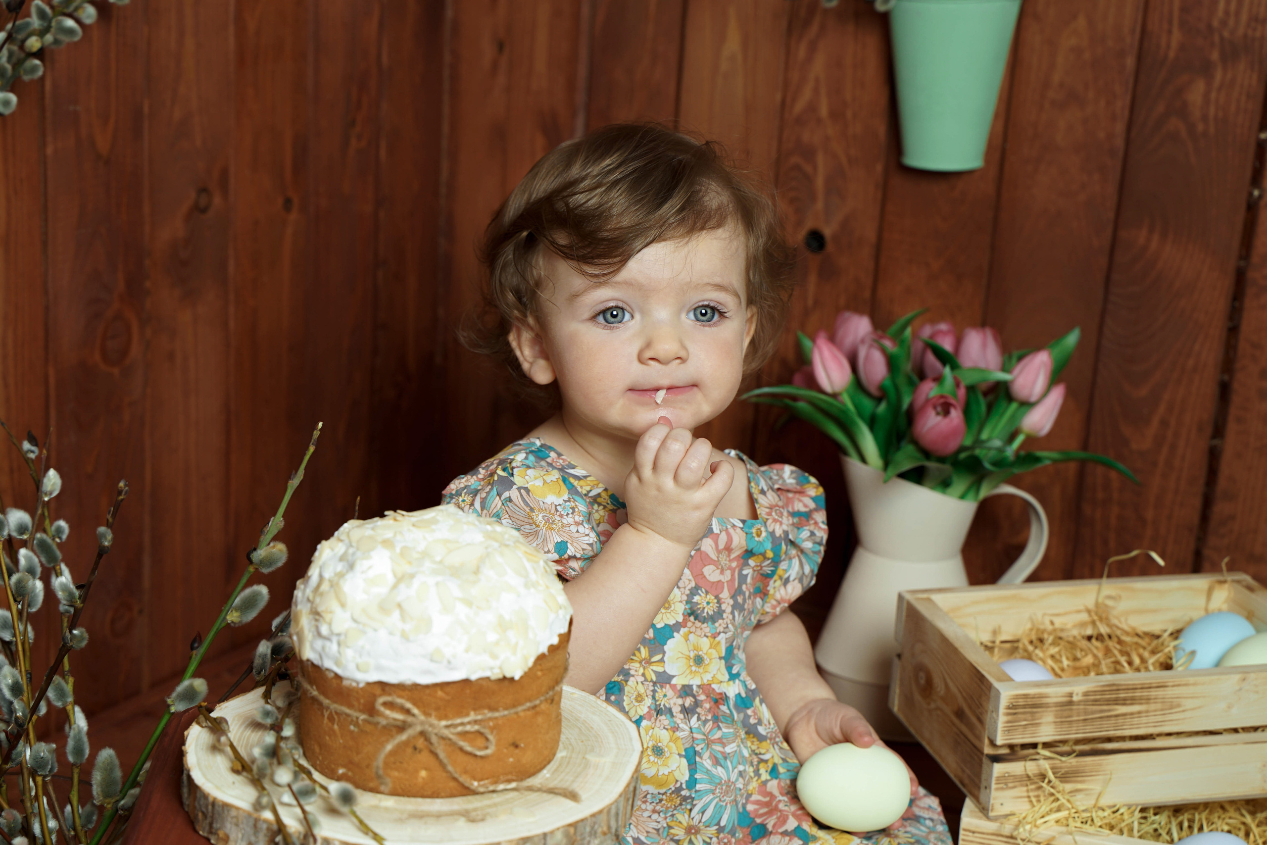 Пасхальная. Студия детской фотографии