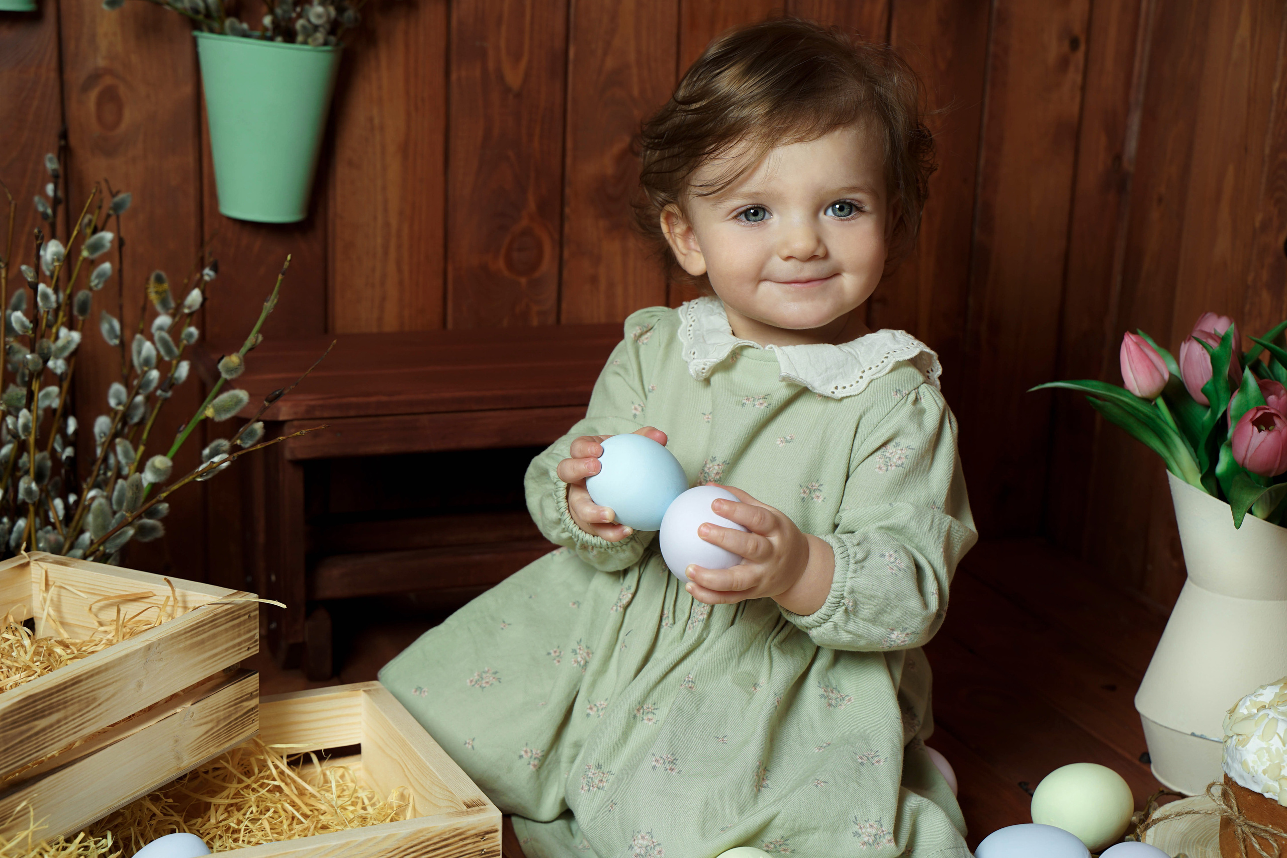Пасхальная. Студия детской фотографии