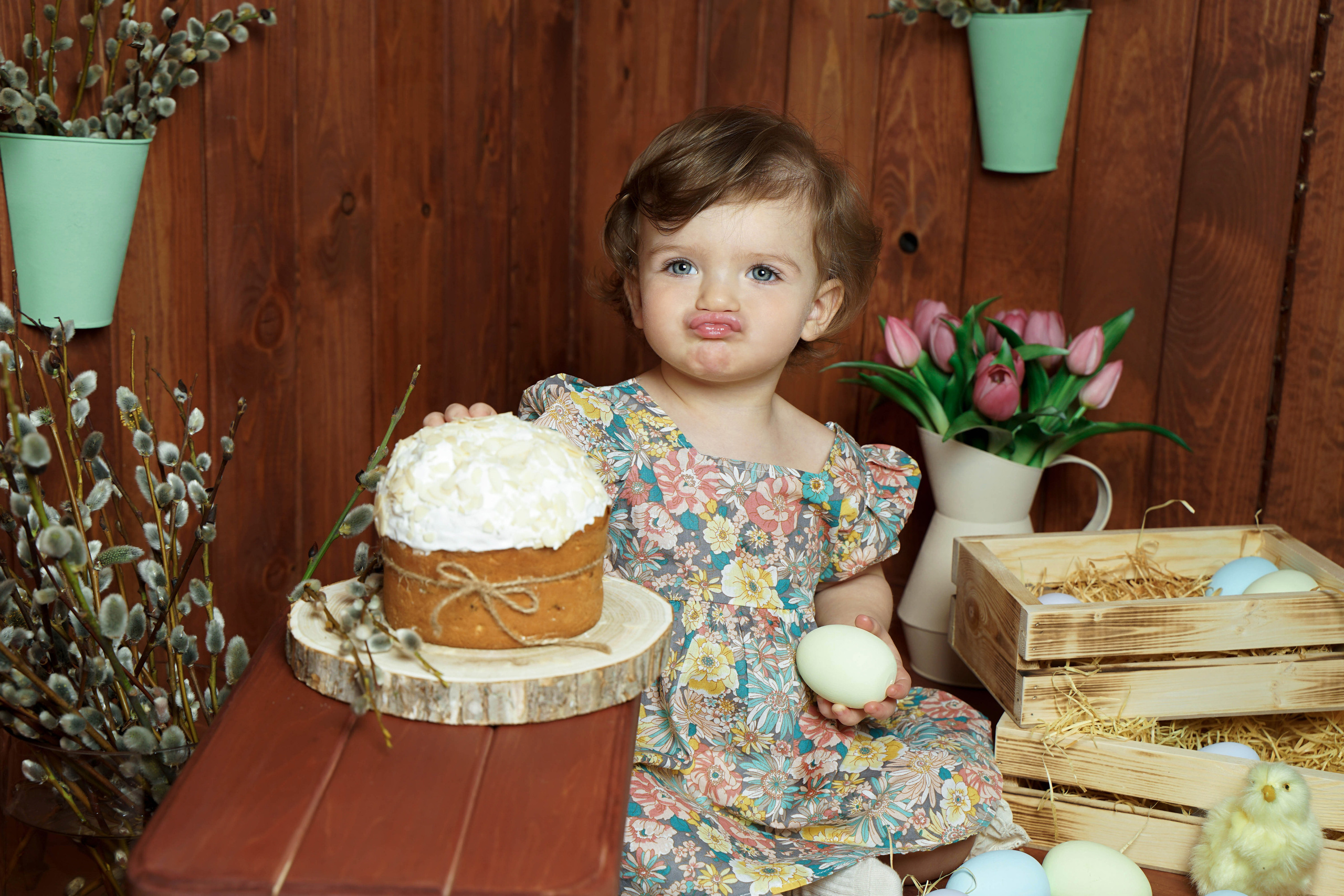 Пасхальная. Студия детской фотографии