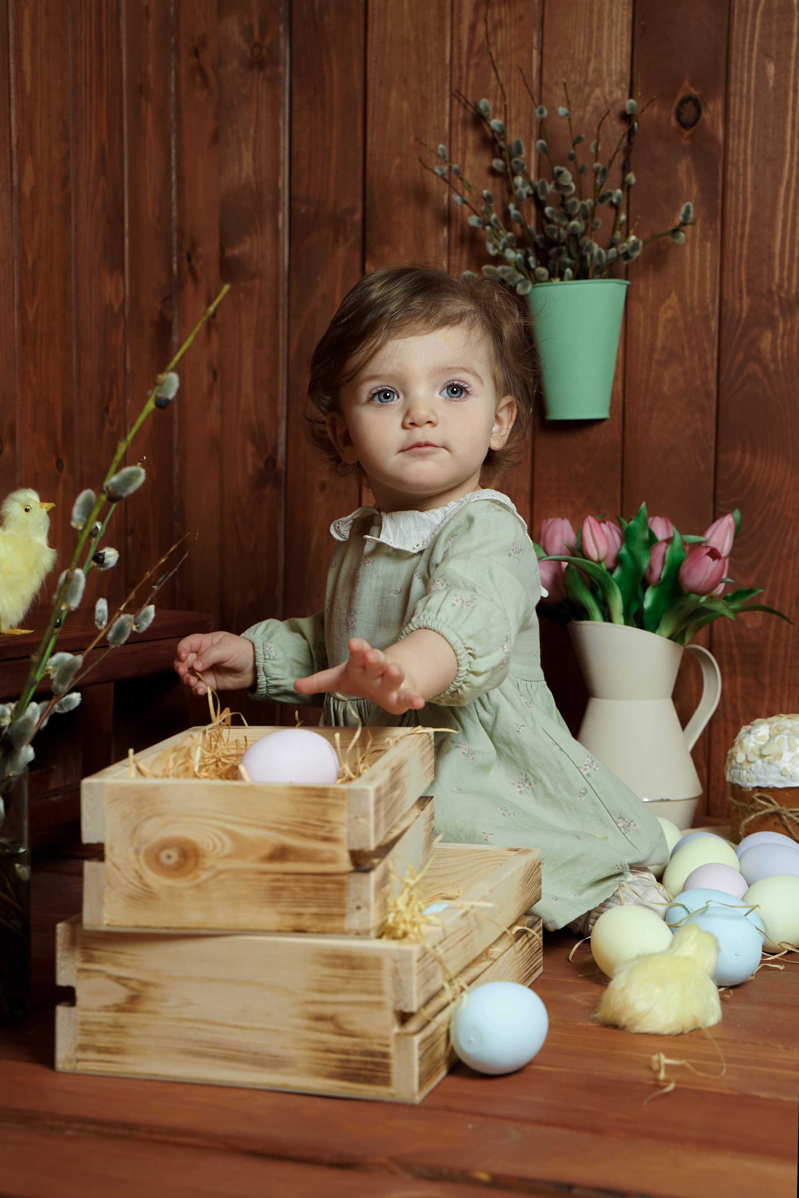 Пасхальная. Студия детской фотографии
