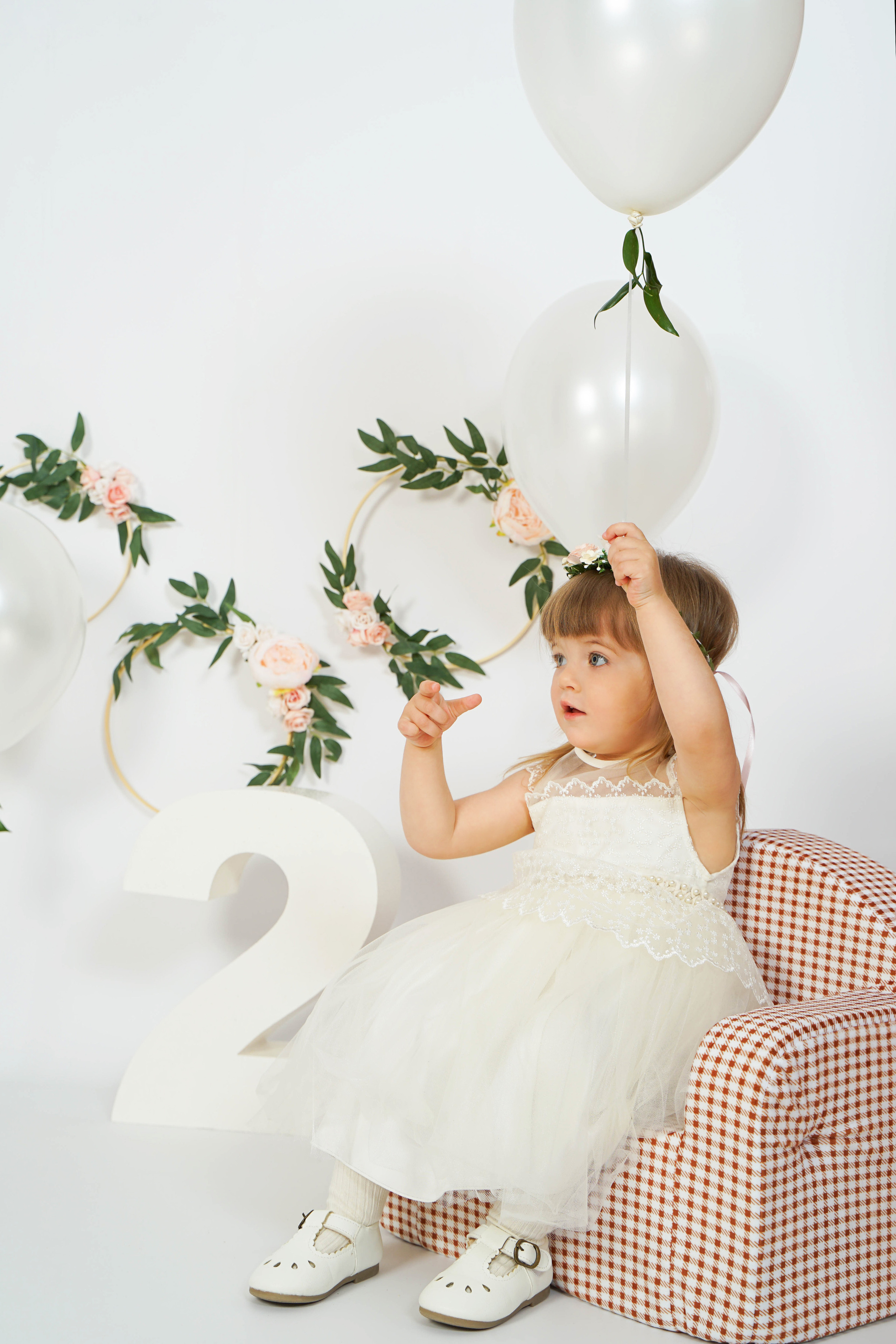 Алисе 2 годика. Студия детской фотографии