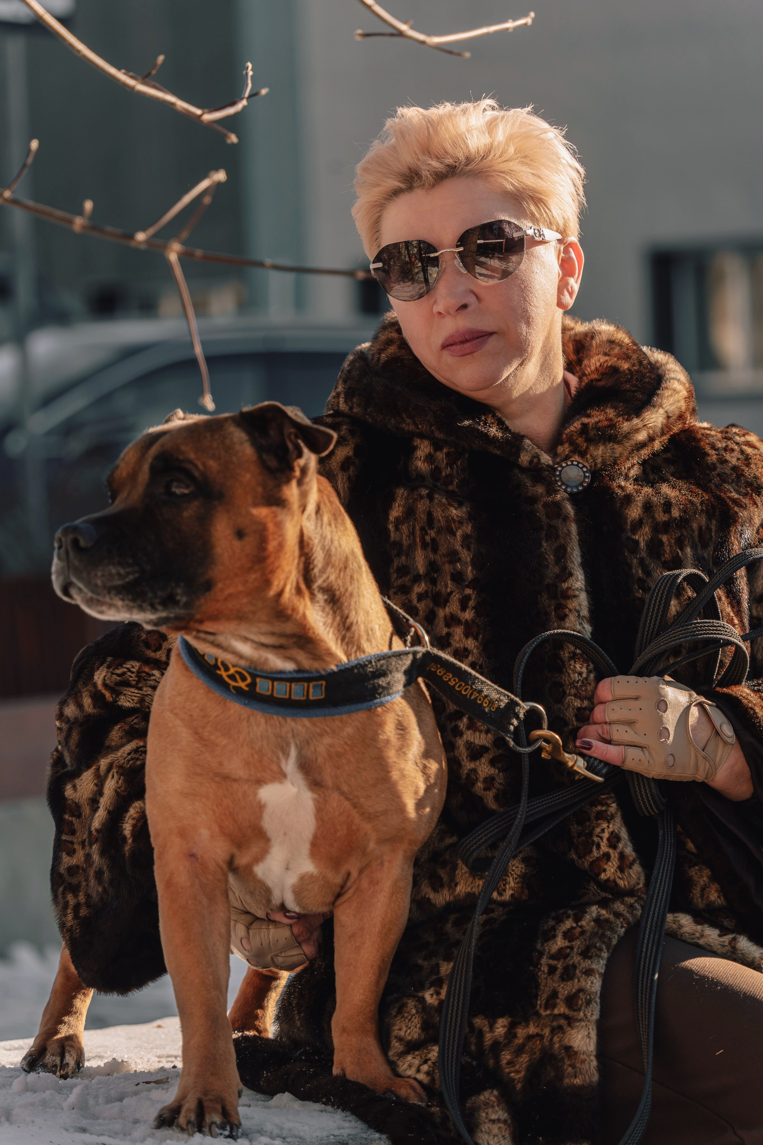 Наталья и Дор. Семейный фотограф анималист г. Находка