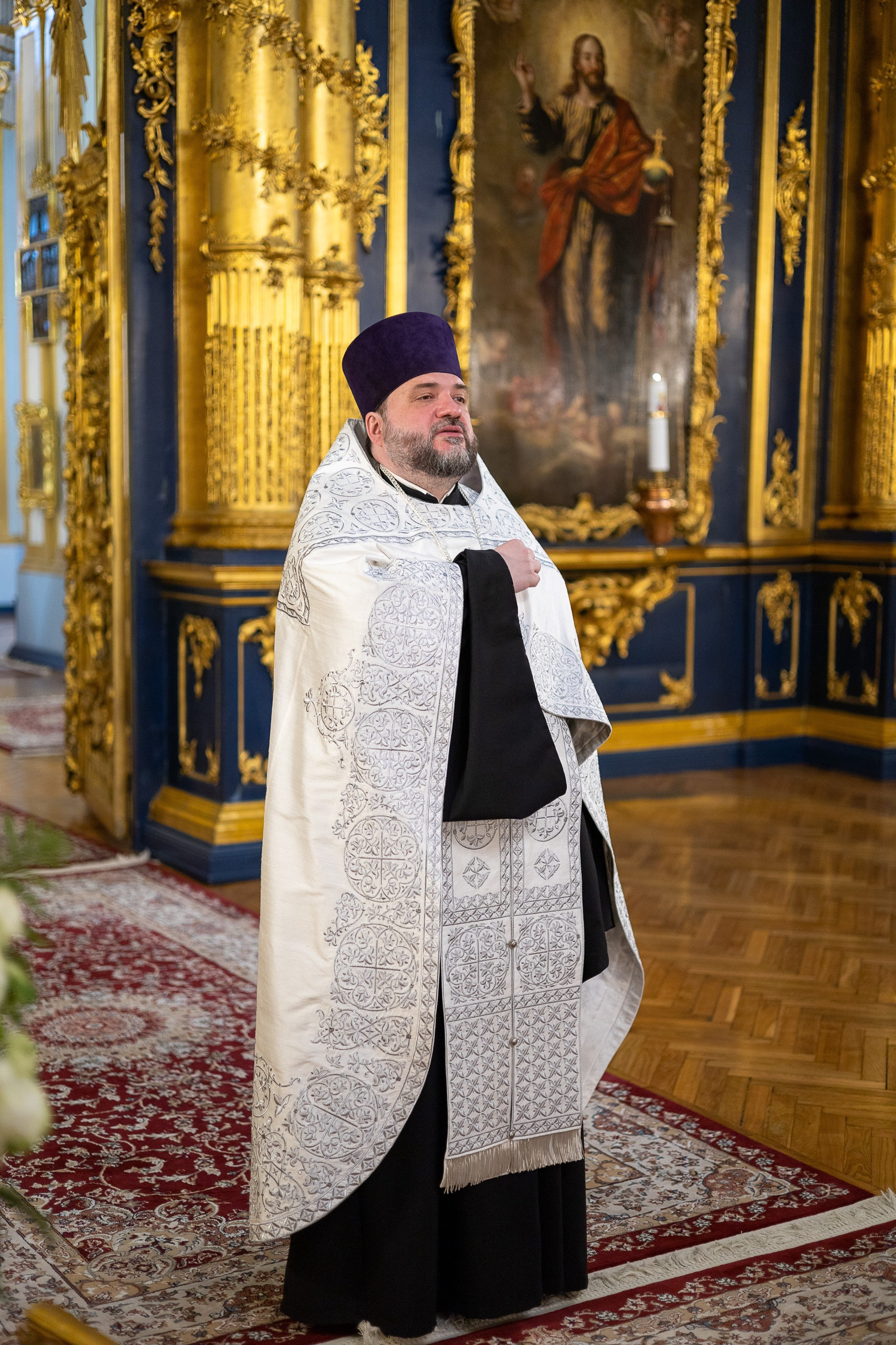 ВСЕНОЩНОЕ БДЕНИЕ В КАНУН ПРАЗДНИКА ВОЗНЕСЕНИЯ ГОСПОДНЯ. НИКОЛО-БОГОЯВЛЕНСКИЙ МОРСКОЙ СОБОР