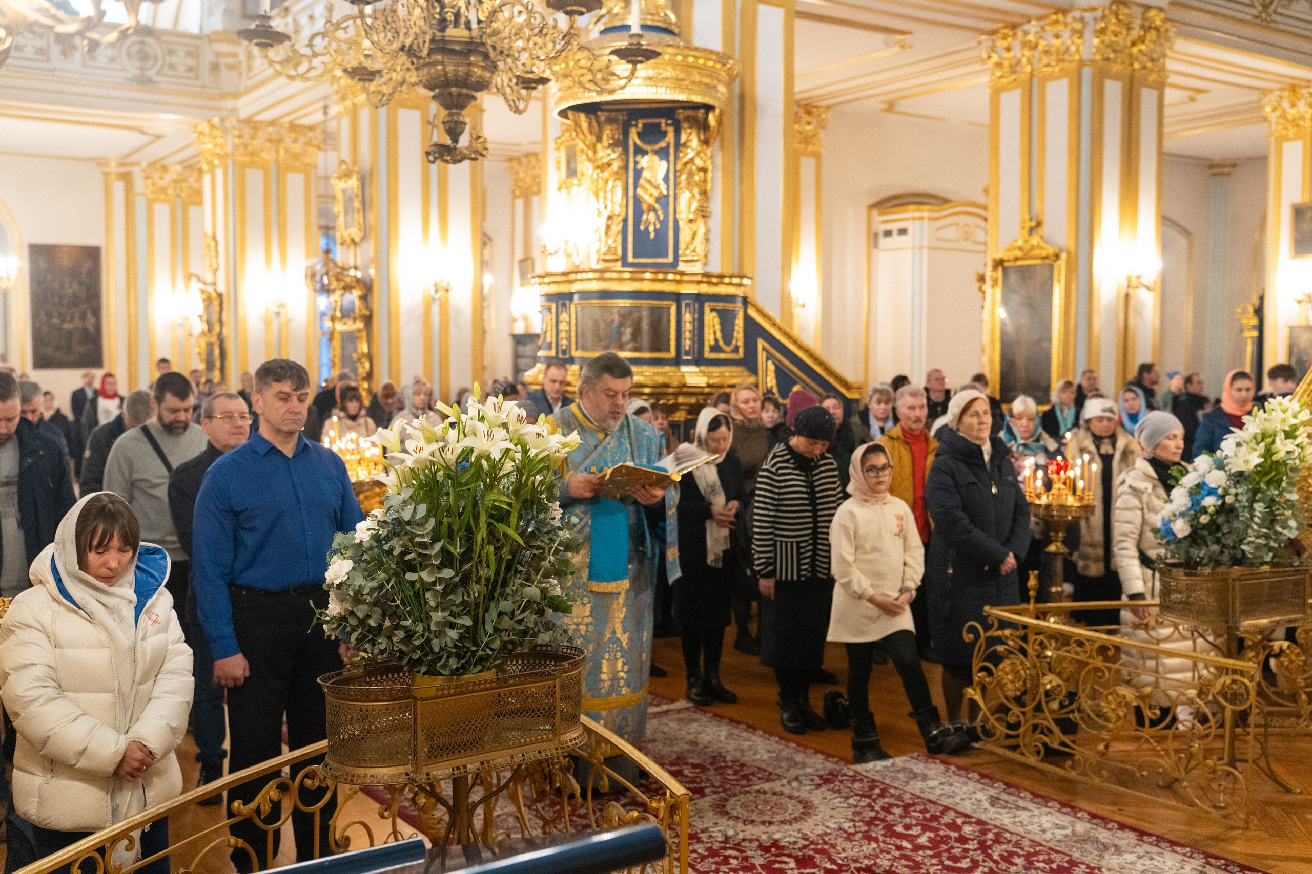 Неделя 26-я по Пятидесятнице. Попразднство Введения. Вмц. Екатерины. НИКОЛО-БОГОЯВЛЕНСКИЙ МОРСКОЙ СОБОР