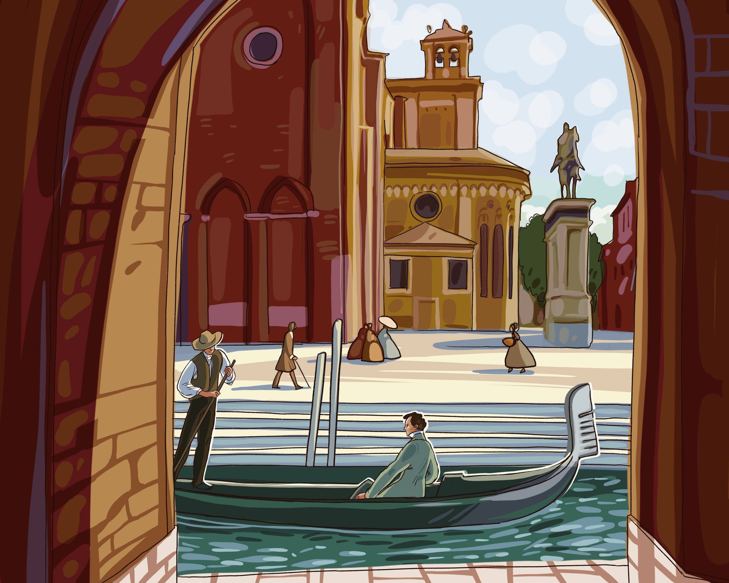 Мендельсон. Художник Анна Хопта