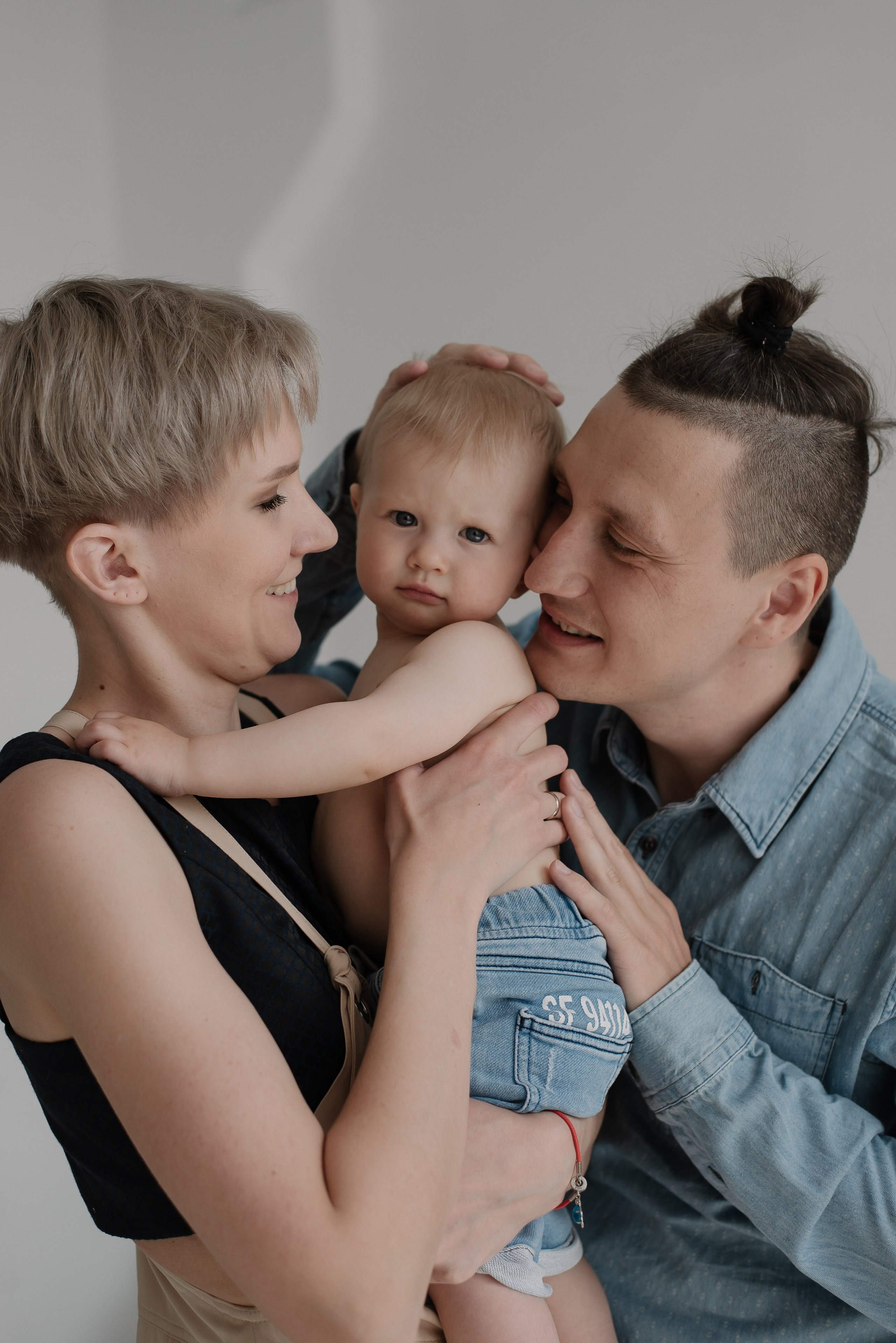 Родион, Ольга и Елисей. Портретный фотограф Ксения Люндовская