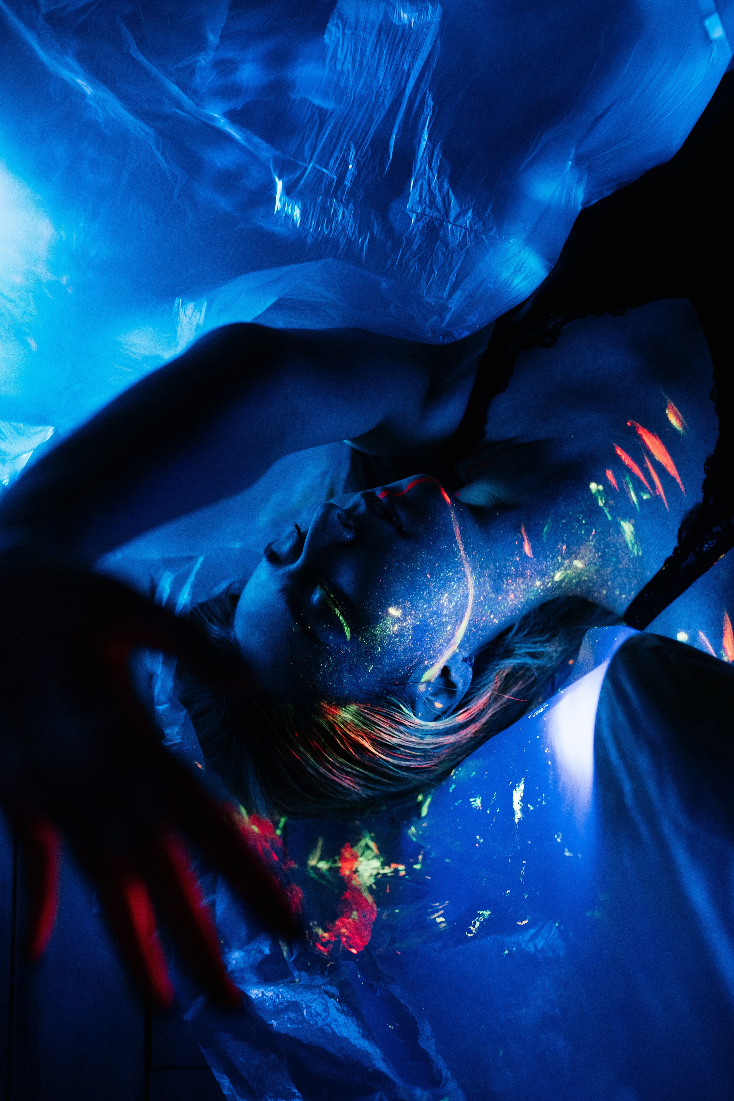 Съемки со светящимися красками. Свадебный, семейный фотограф в Рязани Лена Брант