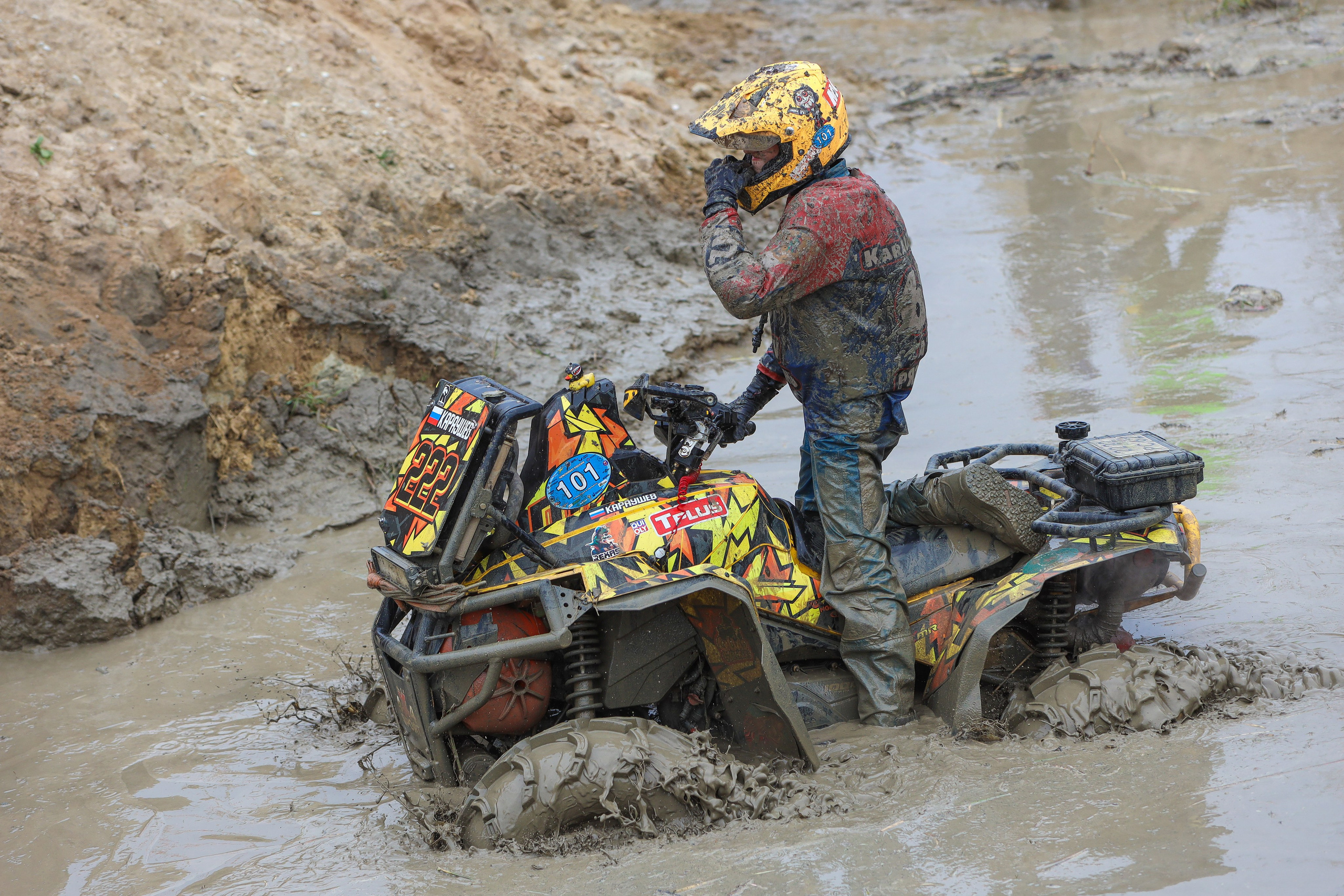 Гонки на квадроциклах Грязевое кольцо. Спортивный фотограф в Самаре