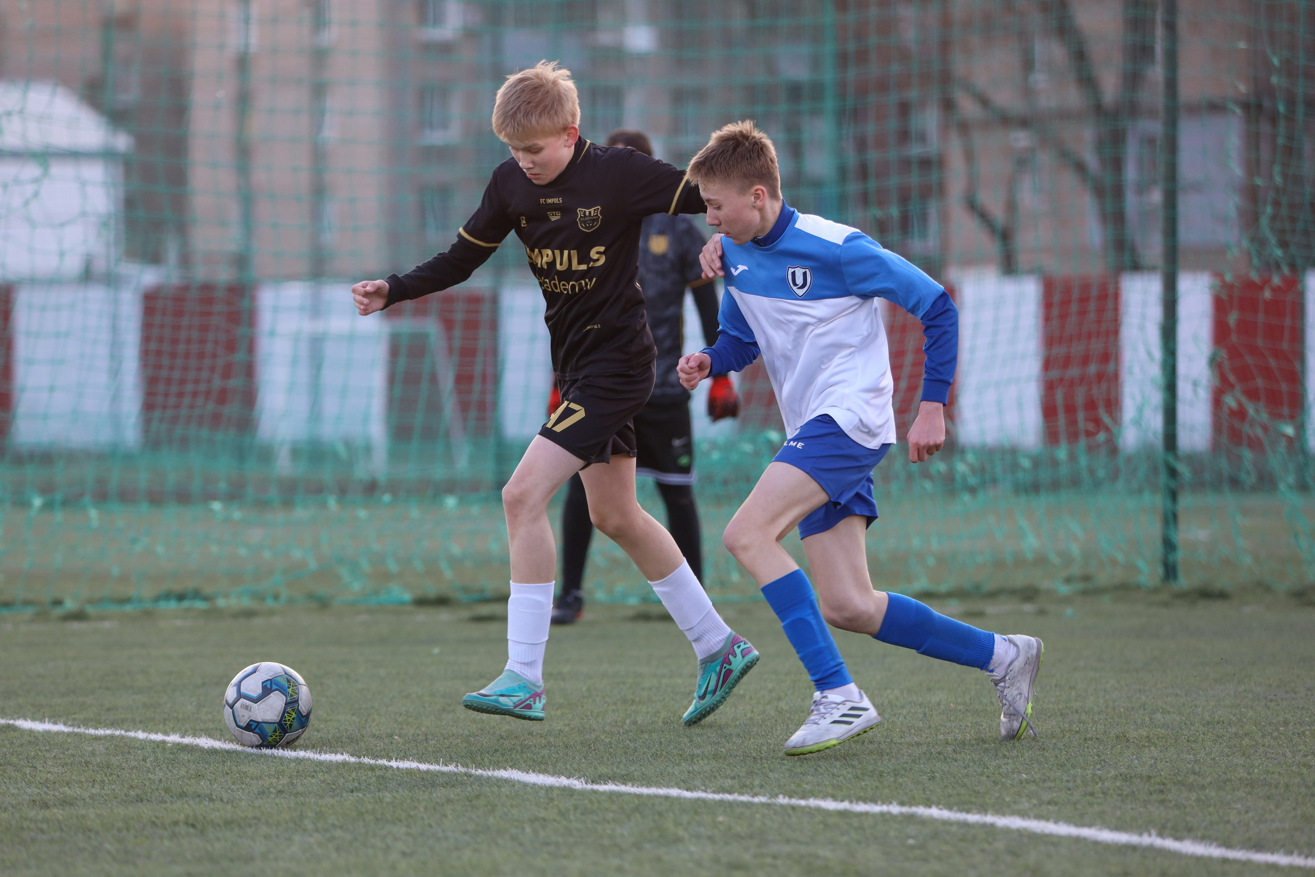 Импульс — Виктория Унион. Чемпионат СФПЛ. Молодежная футбольная лига U-15. Спортивный фотограф в Самаре