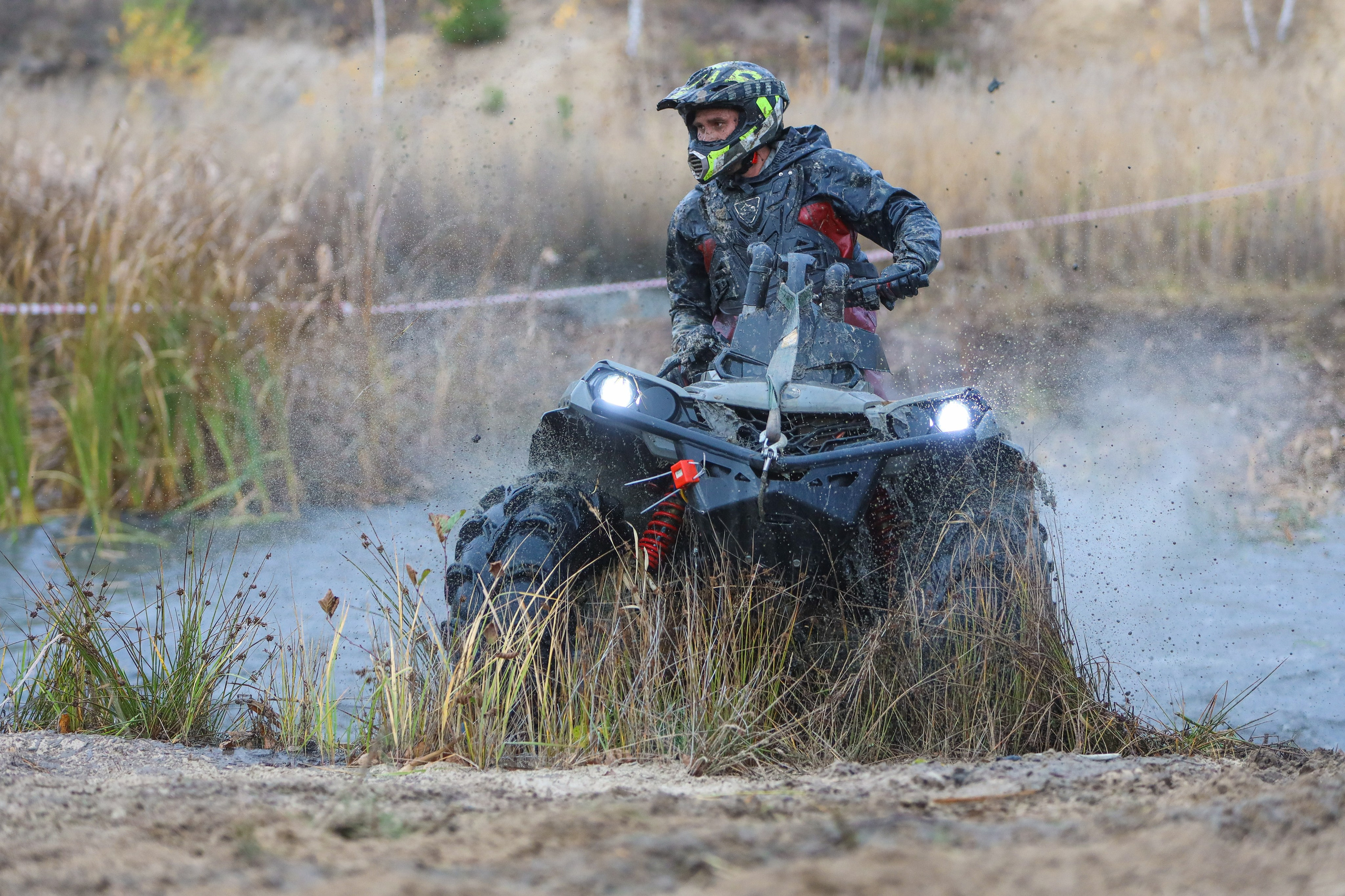 Гонки на квадроциклах Грязевое кольцо. Спортивный фотограф в Самаре