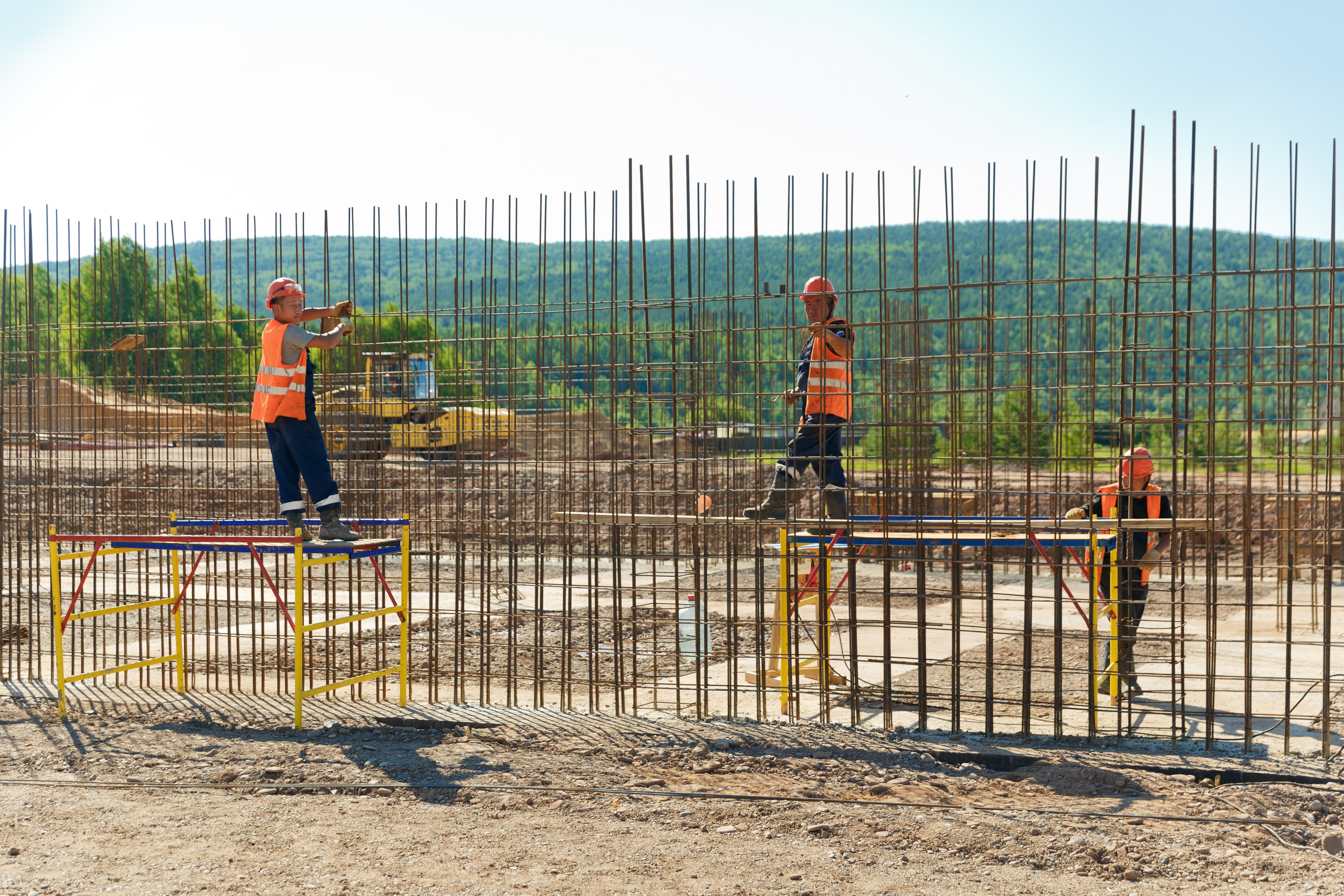 Строящиеся объекты в посёлке Жигалова. Свадебный фотограф Иркутск, репортажный фотограф Иркутск