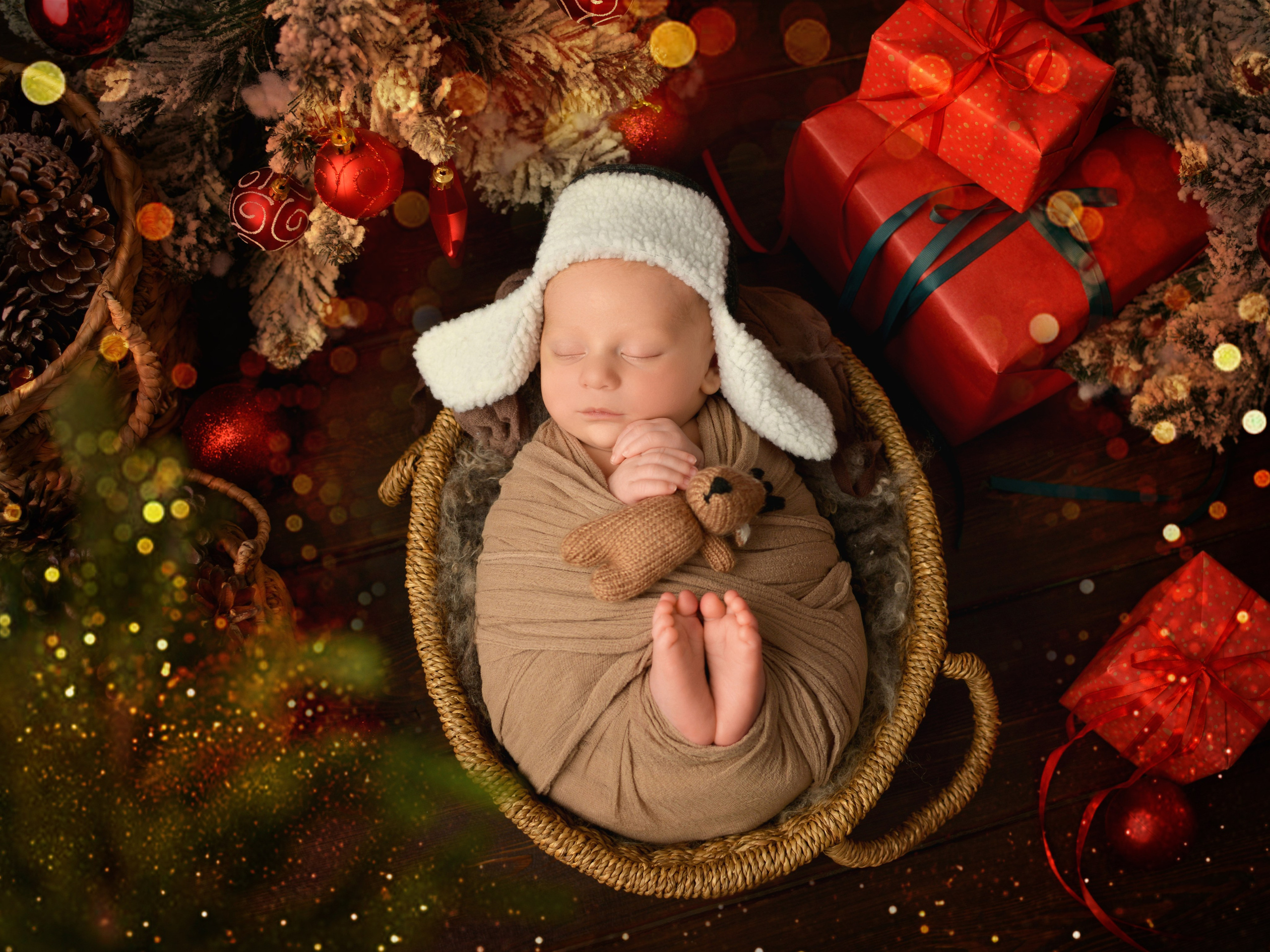 Фотосессия новорожденных в Краснодаре. Фотограф новорожденных Краснодар Малышенко Надежда