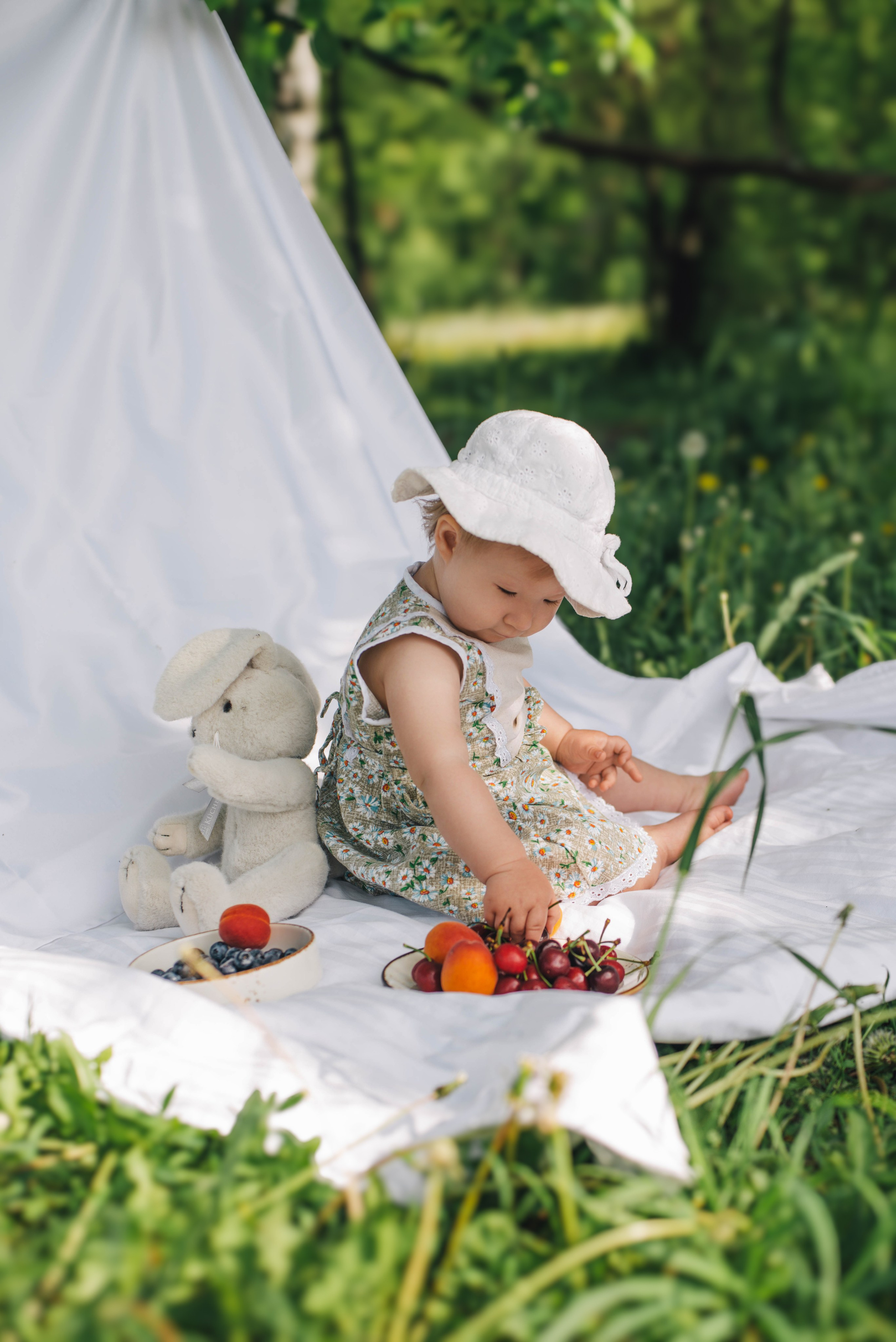 Дарья и Машуля / Фотосессия в честь 1 годика. Фотограф в Санкт-Петербурге Марина Парникова