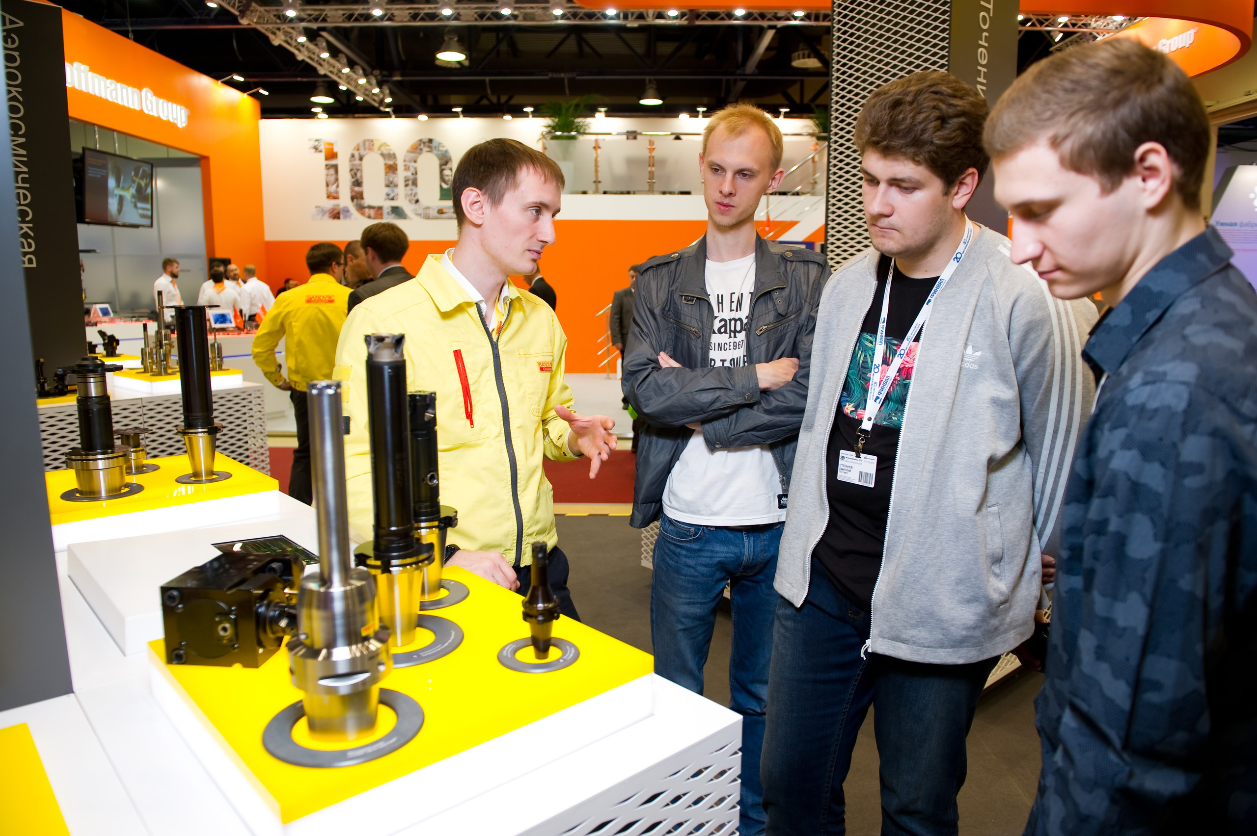 Работа Sandvik на выставке «Металлообработка». Репортажный фотограф и видеограф Слава Думчев. Тимбилдинги, отчетники, корпоративы