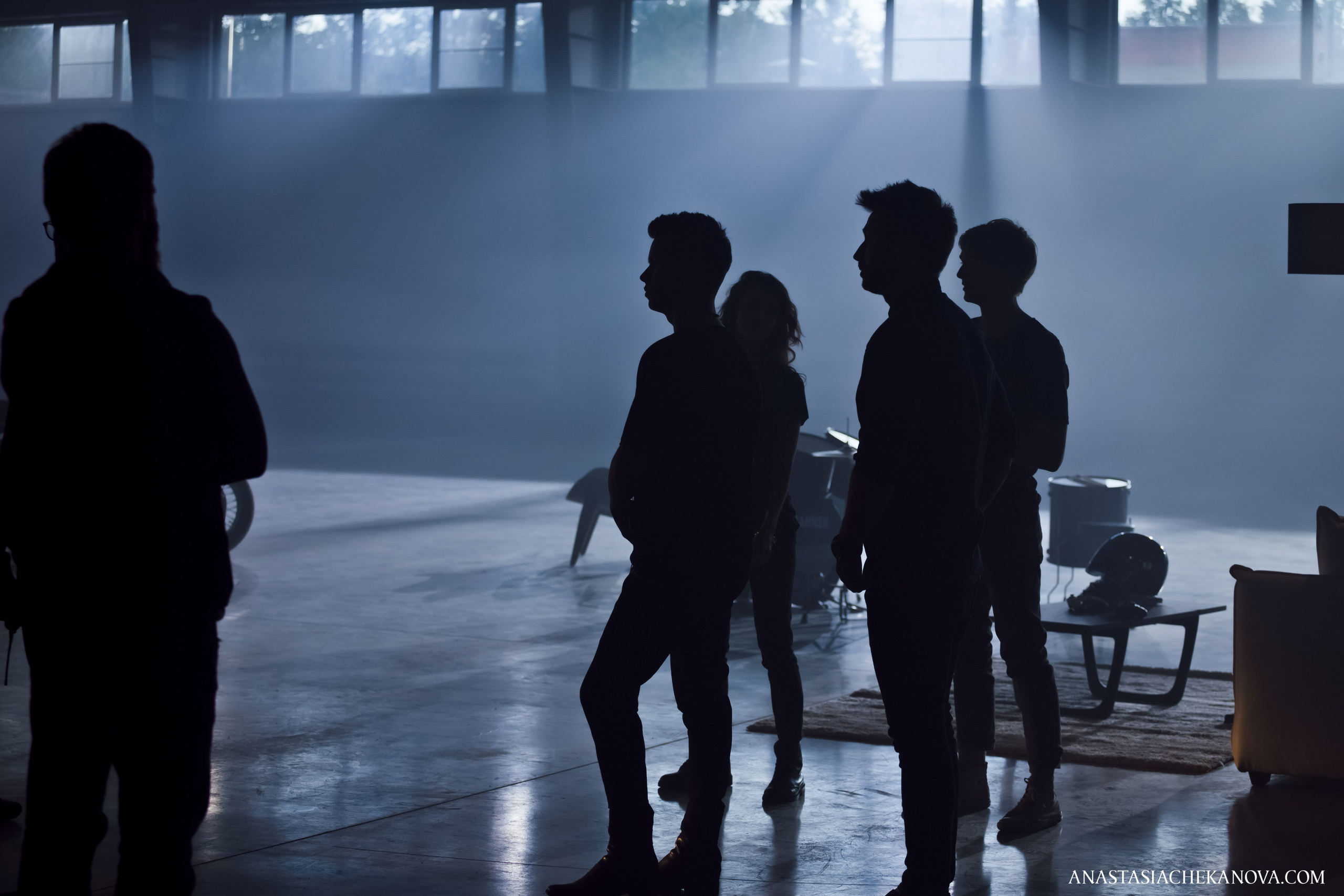 Backstage съемки клипа группы DVOE. Концертный и бурлеск фотограф Москва