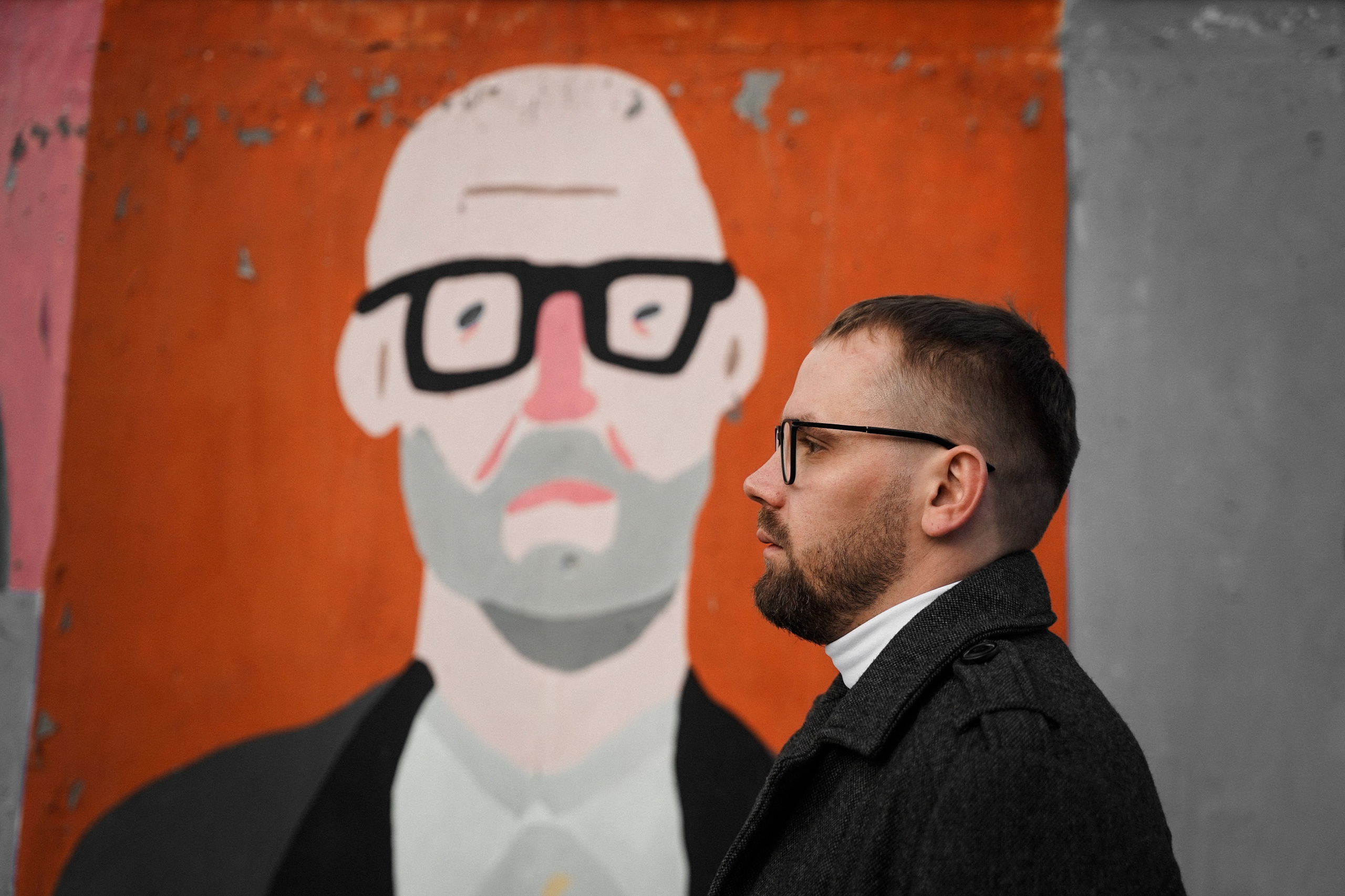 Прогулочная фотосессия для мужчины